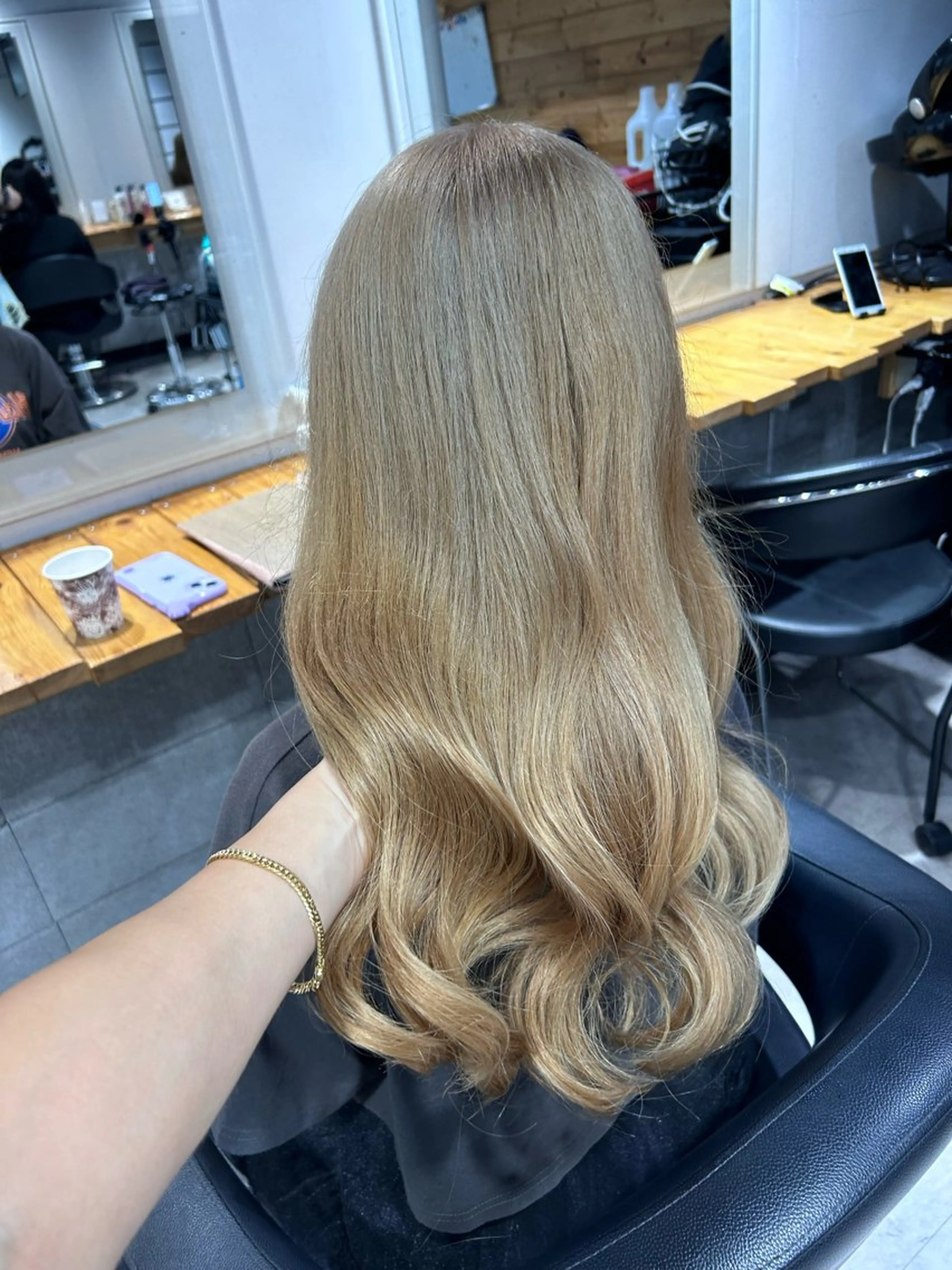 ロング ヘアカラー ヘッドスパ 韓国Style♡ Nanami🇰🇷のヘアスタイル