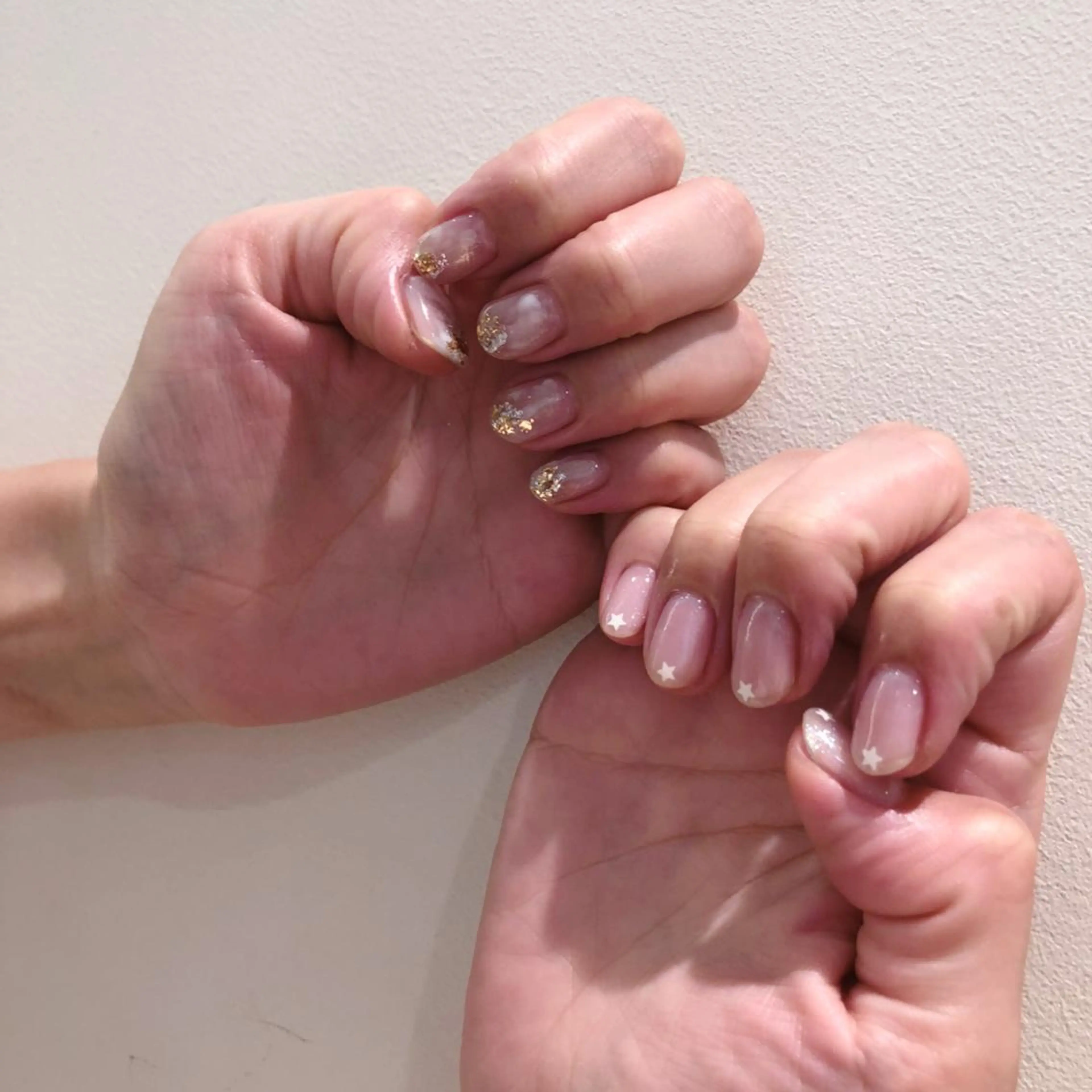 ネイル ニュアンスネイル Ebina Ryoのネイルデザイン