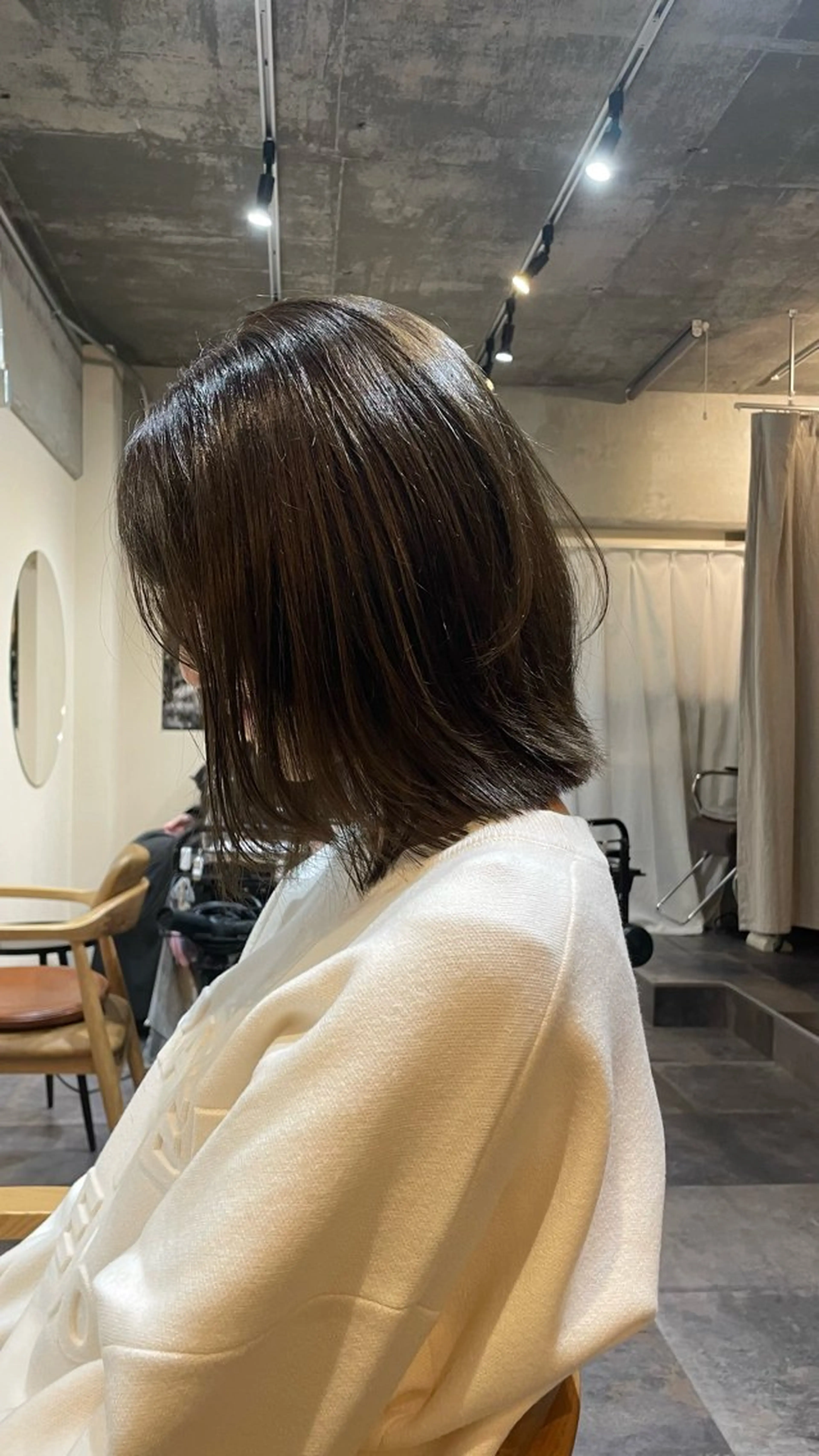 ミディアム カラー ベージュカラー 透明感カラー オリーブベージュ カット ヘアカラー トリートメント 鎌田卓也/髪質改善 /透明感カラーのヘアスタイル