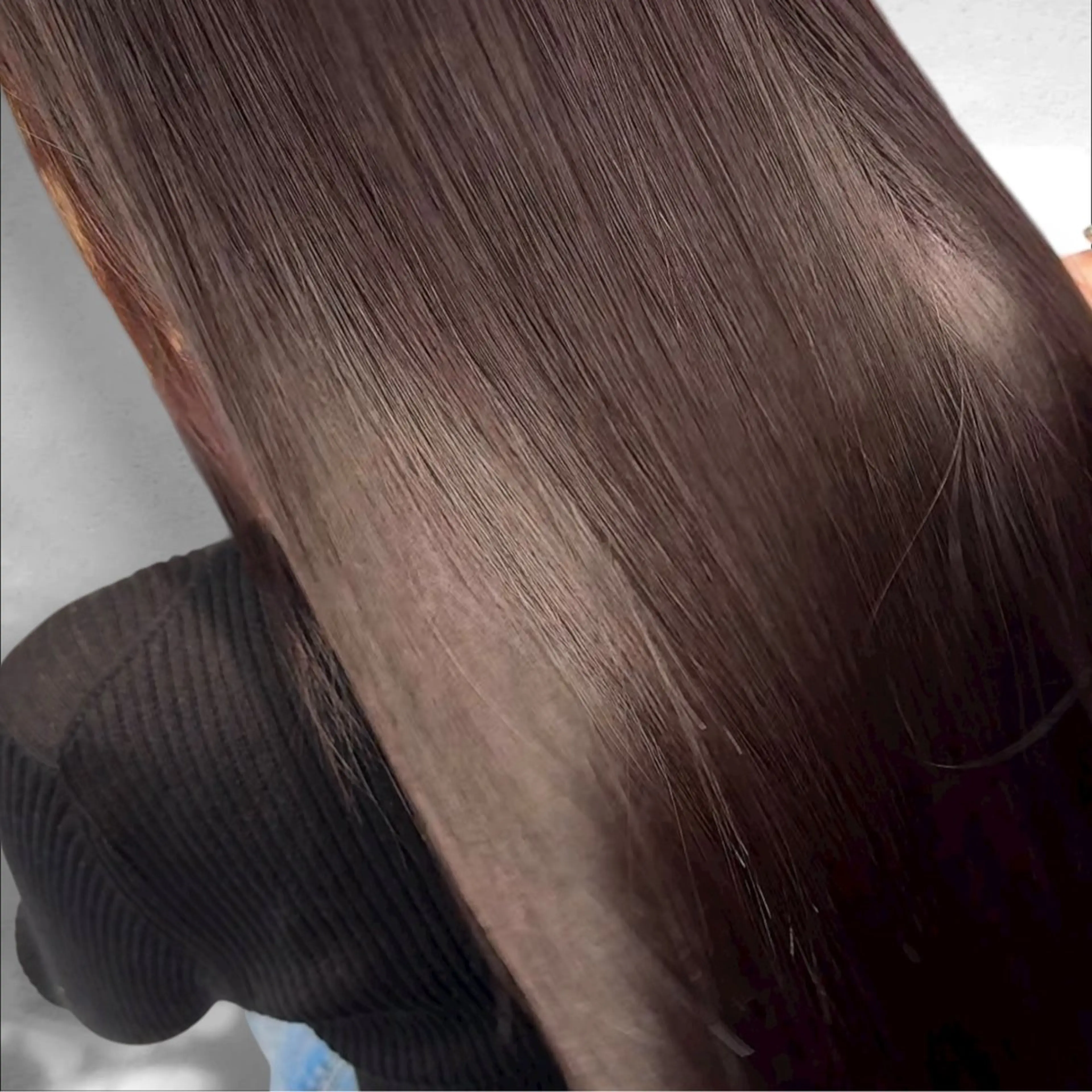 ロング カット 縮毛矯正 トリートメント AUBE HAIR core銀座店所属・AUBEhair core銀座櫻井葉月のヘアスタイル