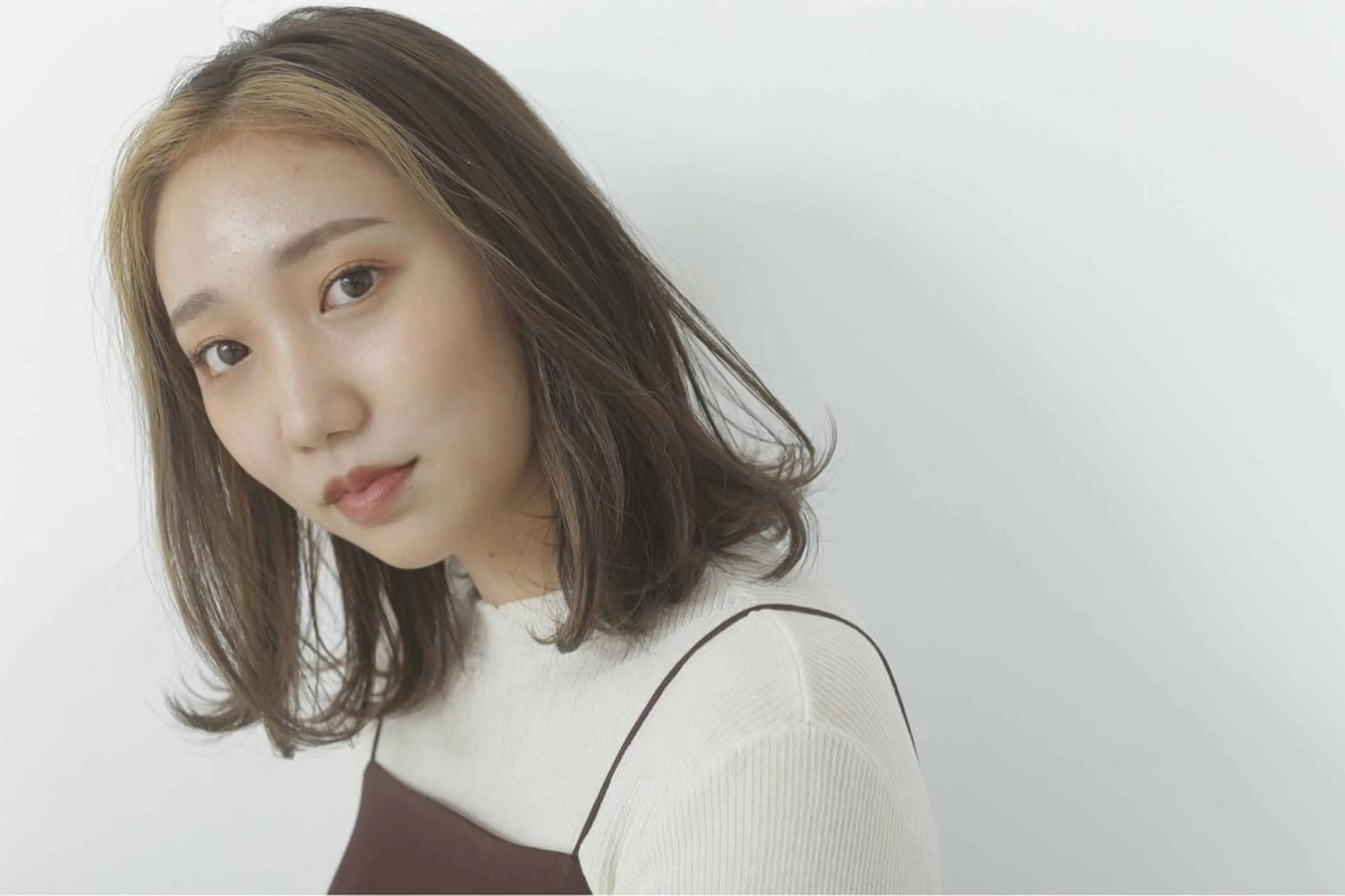 ミディアム 透明感韓国ヘア♡ みつきのヘアスタイル