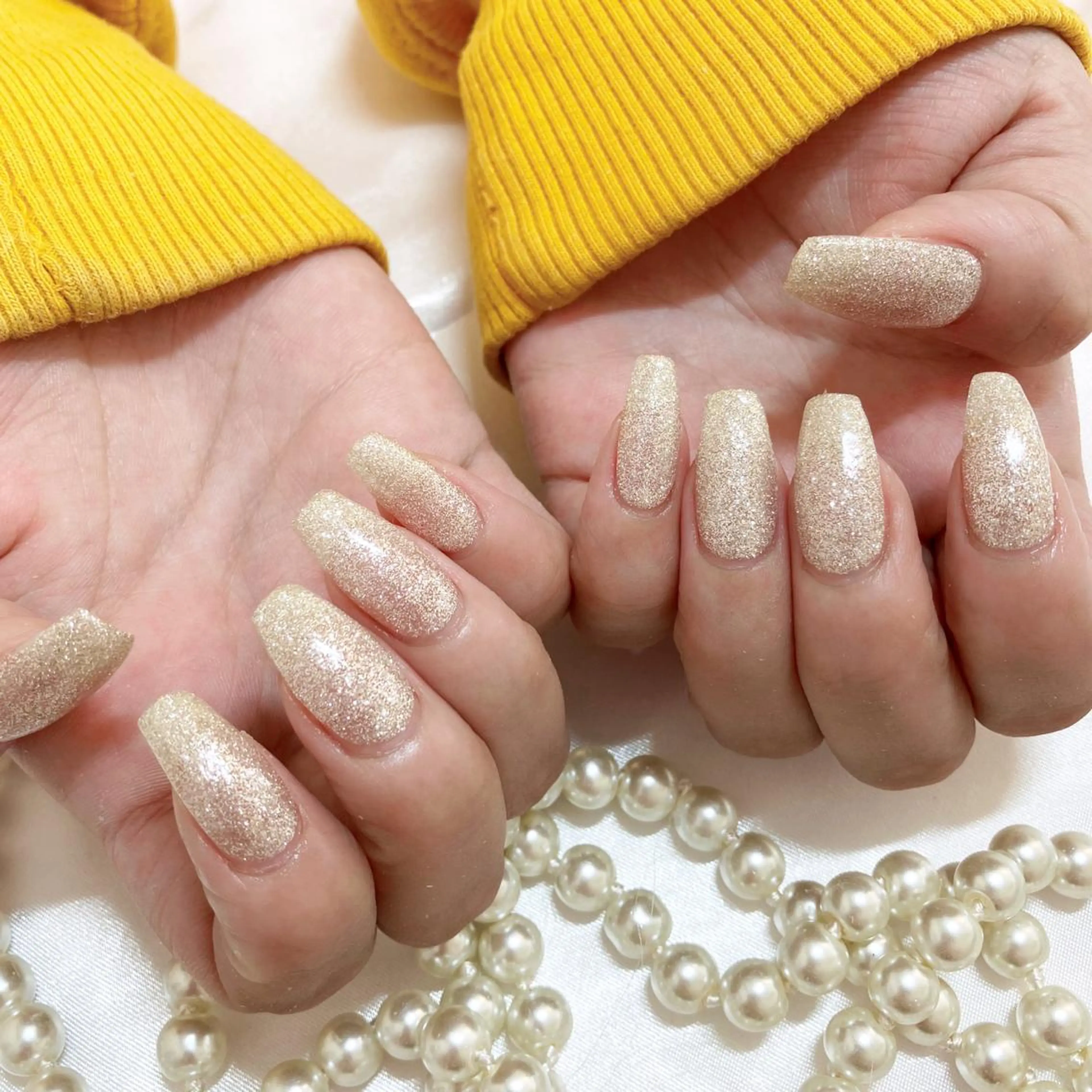 ネイル オーロラネイル フラッシュネイル ジェルネイル 氷ネイル・うるうるネイル キラキラネイル Amour baseのネイルデザイン