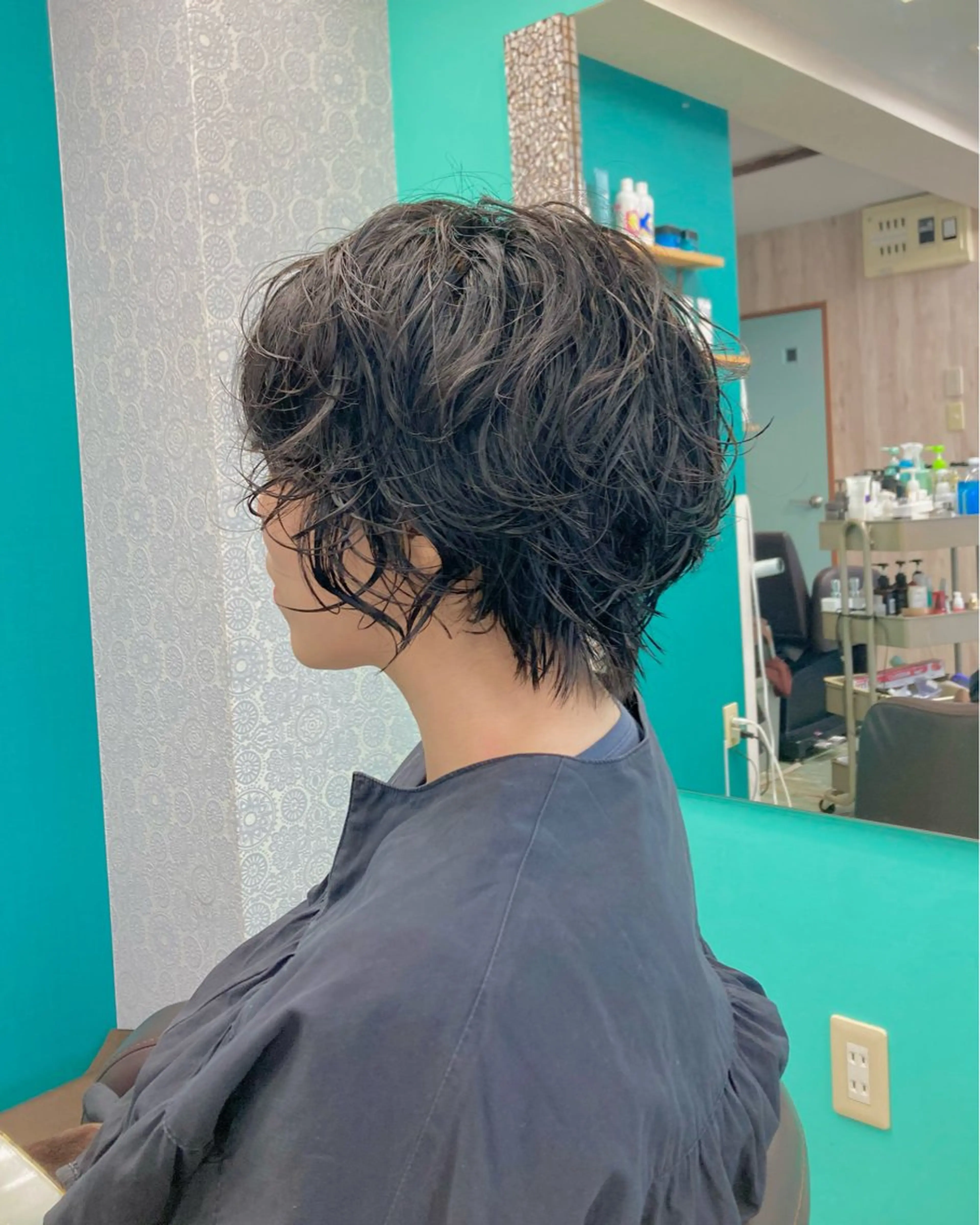 ショート パーマ Fun  hair make所属・田牧 みゆきのヘアスタイル