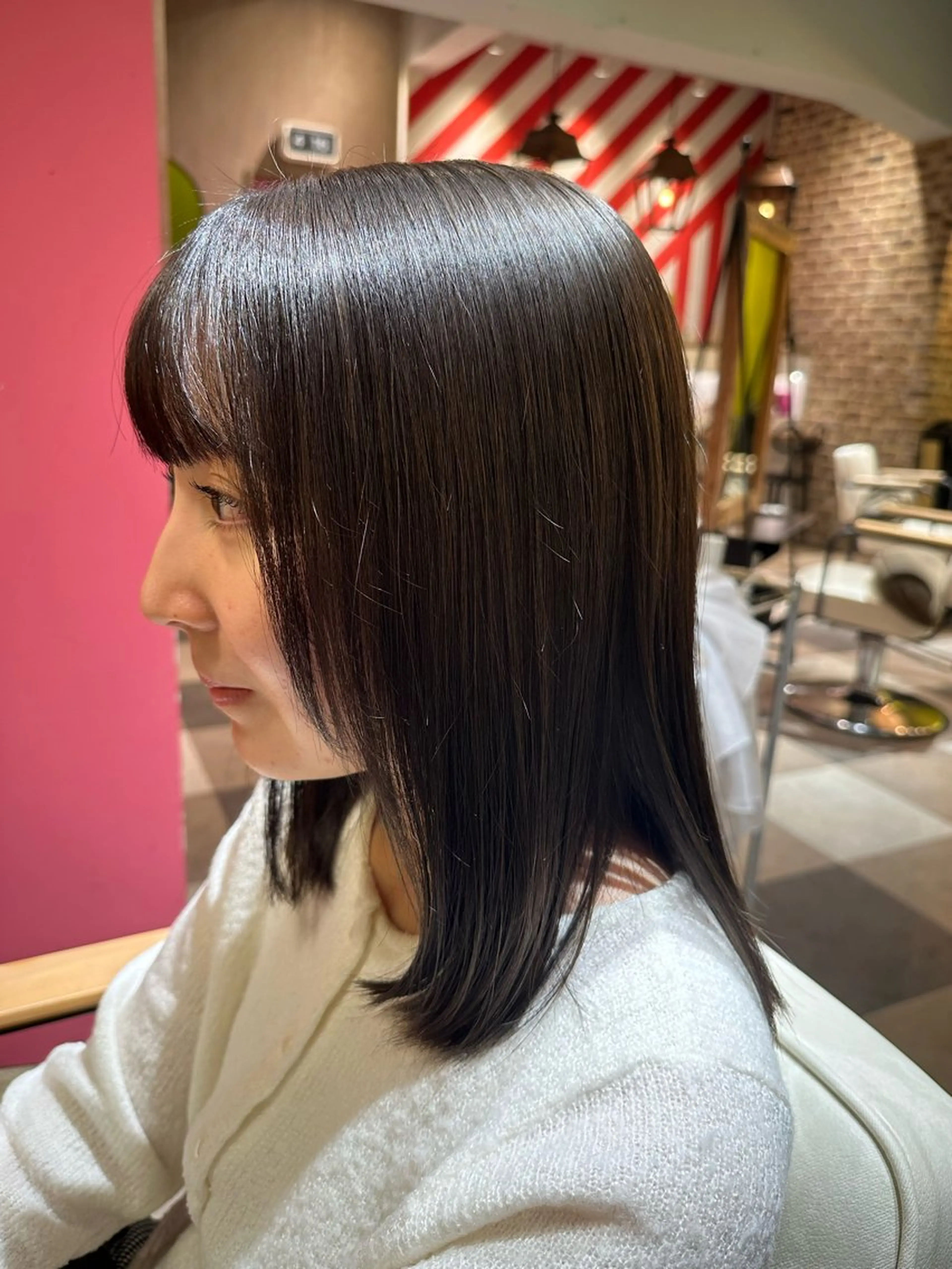 ミディアム echelle平塚店 【エシェル】所属・echelle 🦋✨️さくらのヘアスタイル