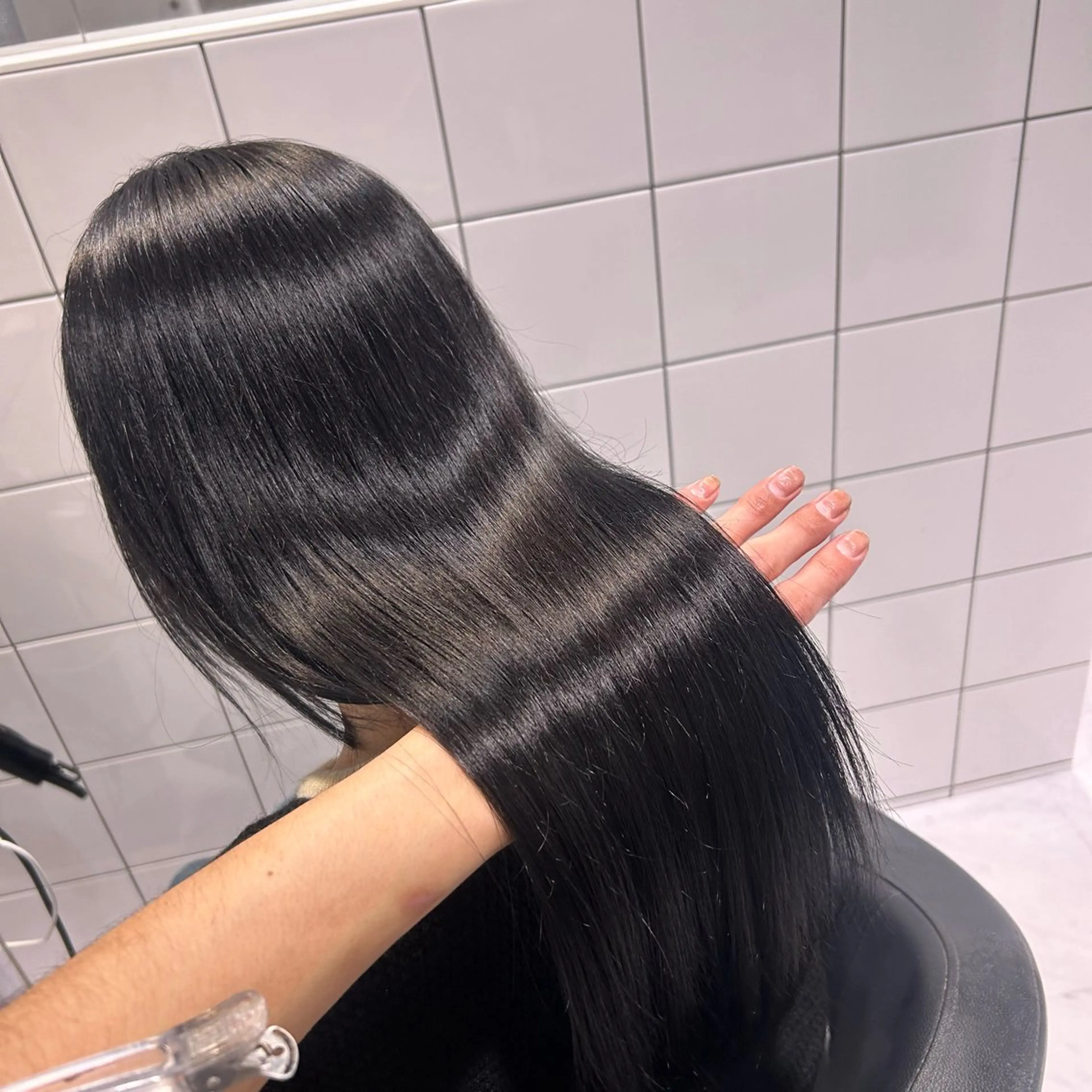 ロング カラー ヘアカラー トリートメント 表参道/透明感カラー /暗髪/ジュキヤのヘアスタイル