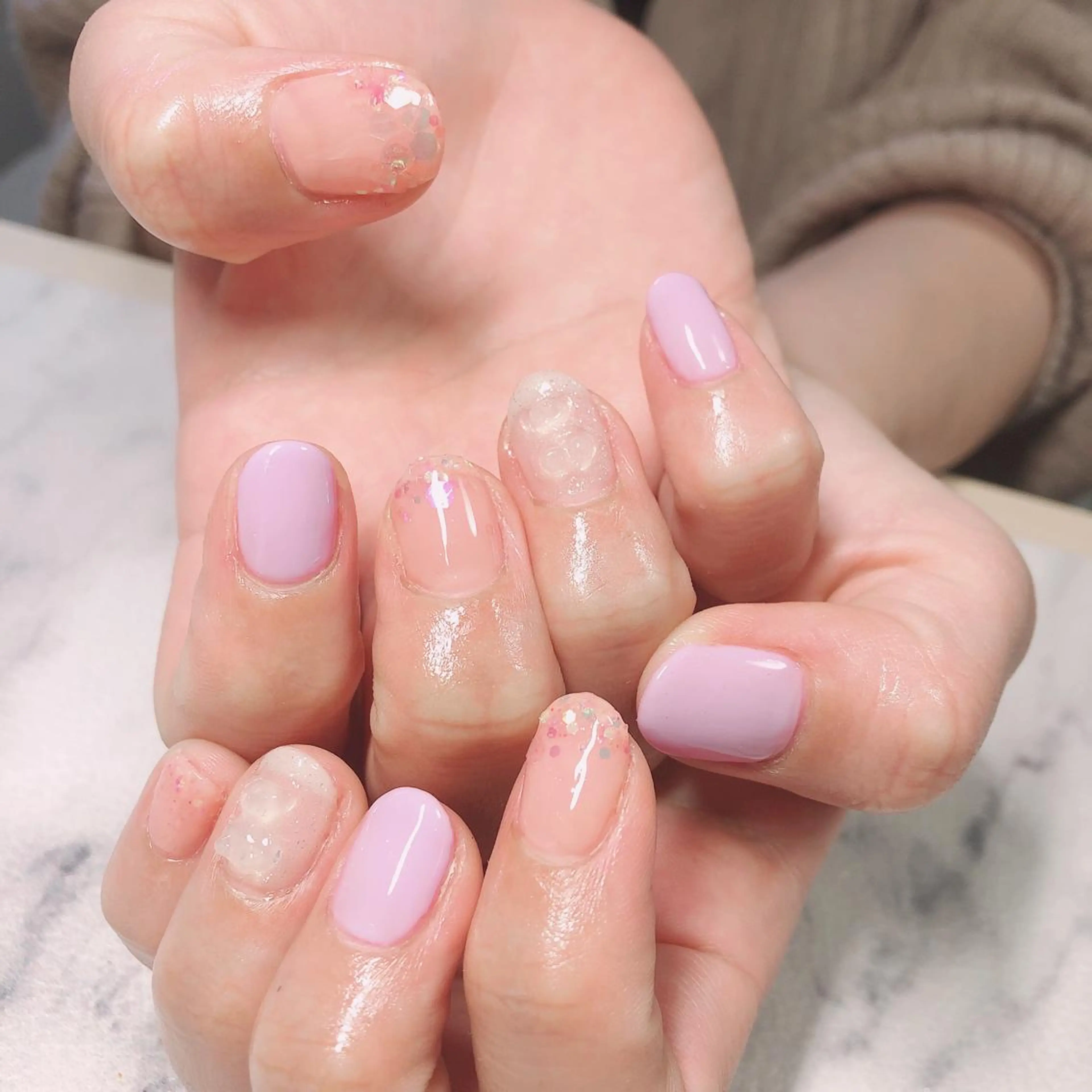 ネイル 結城 怜菜のネイルデザイン