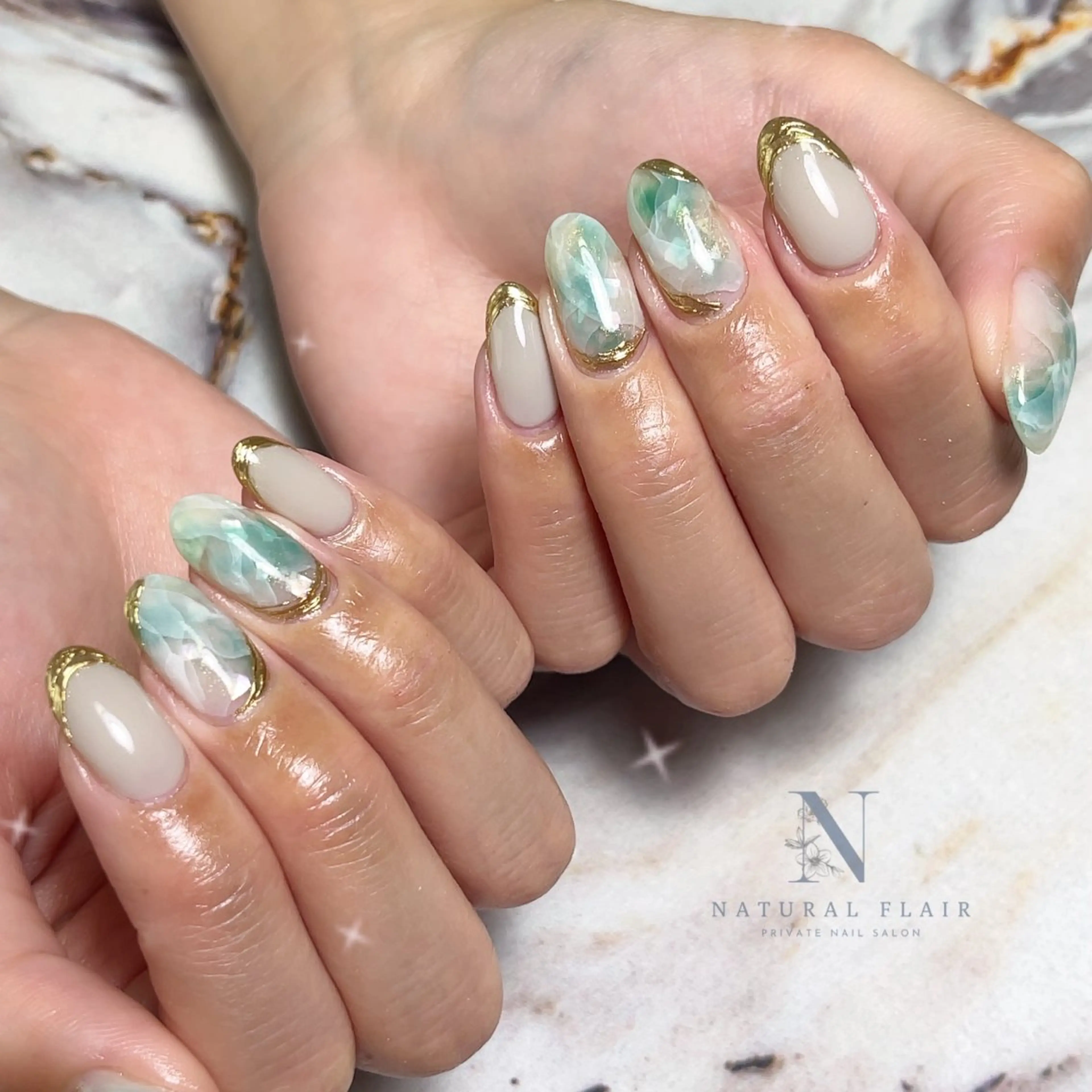 ネイル ハンドネイル natural flairのネイルデザイン
