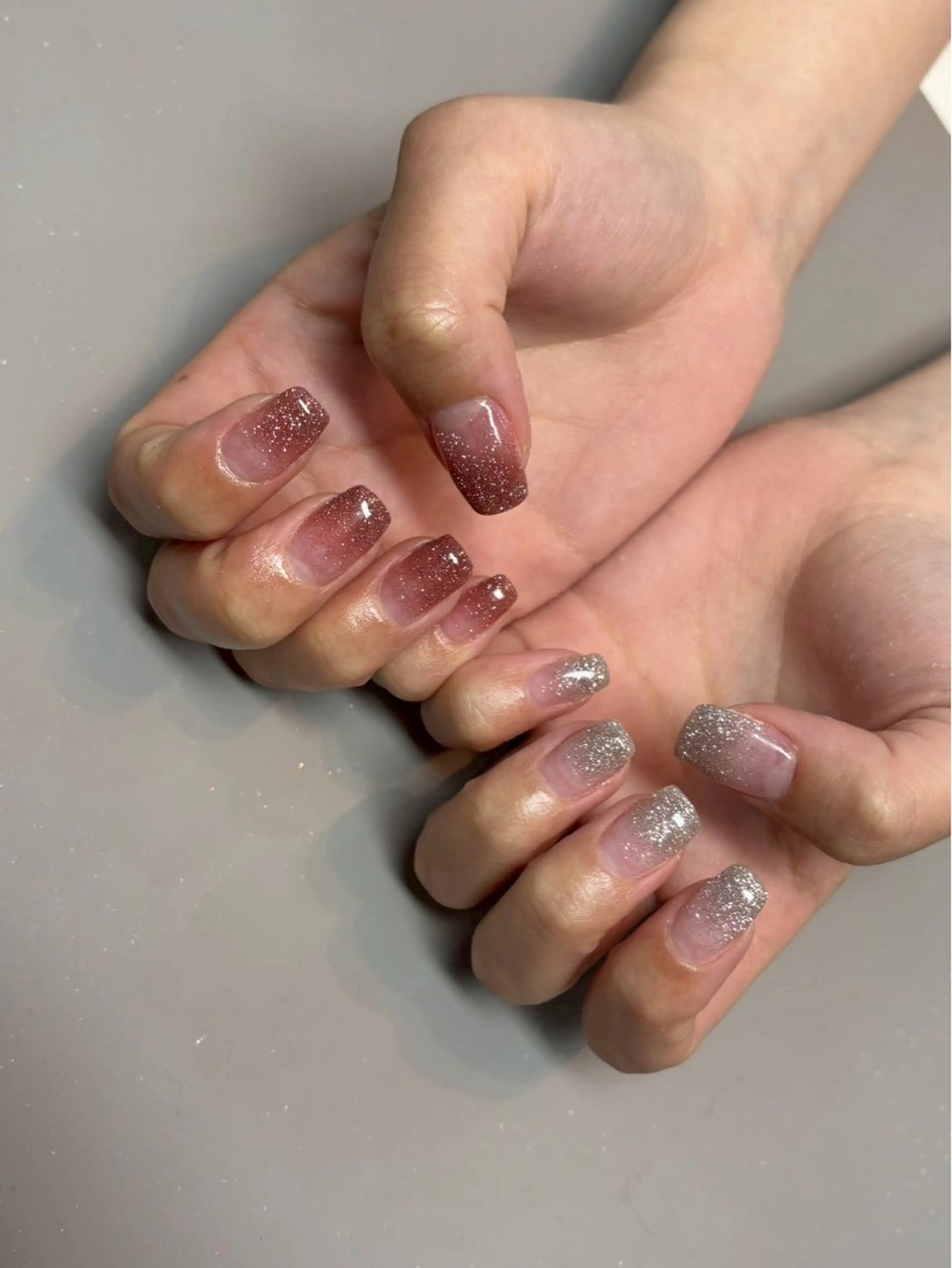 【💅韓国で人気💎】フラッシュネイル 6580円 → 4980円(オフ込み)※追加料金でカラー・パーツ追加対応可💛の写真