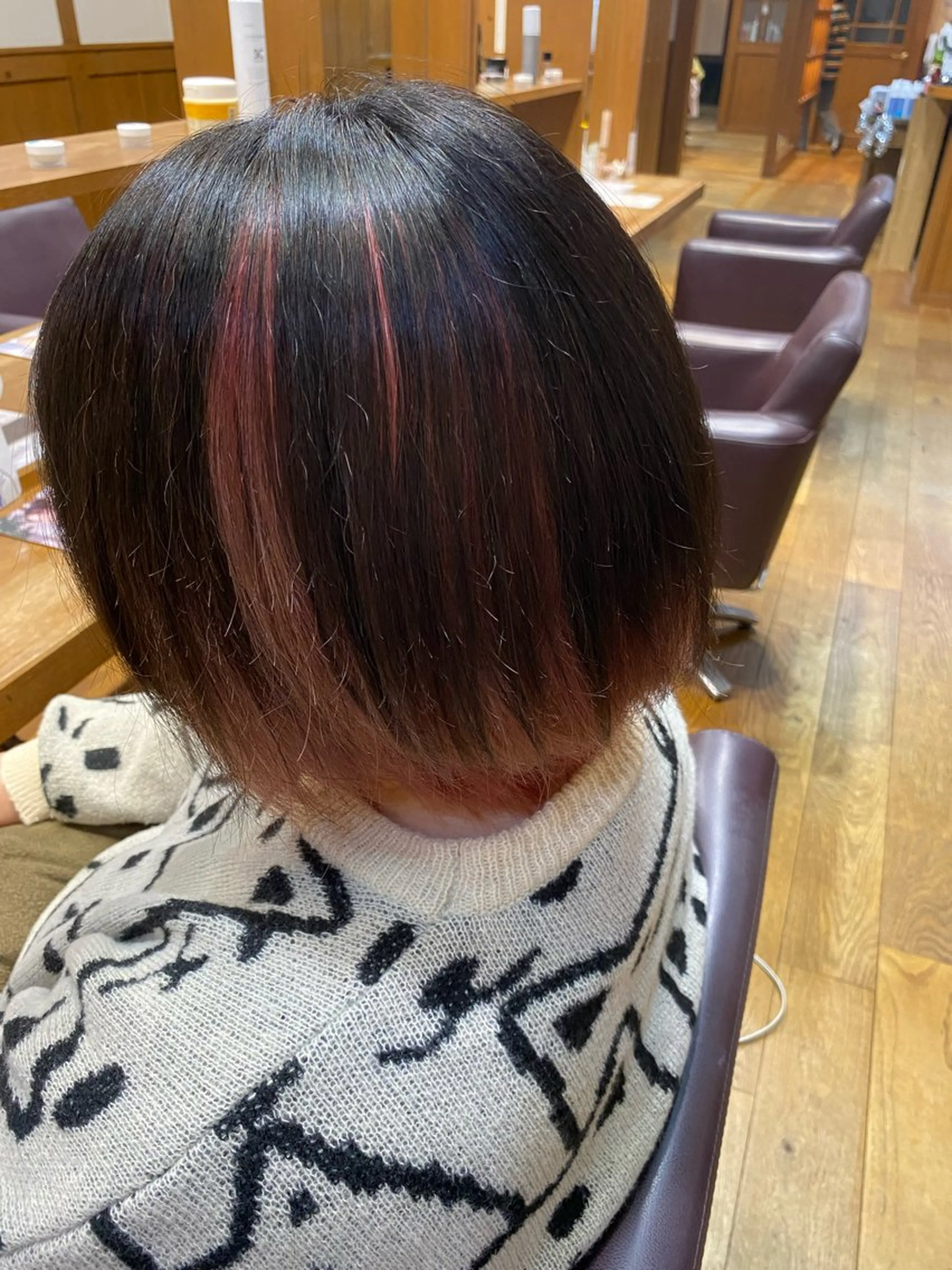 ミディアム カラー 有田 隼のヘアスタイル