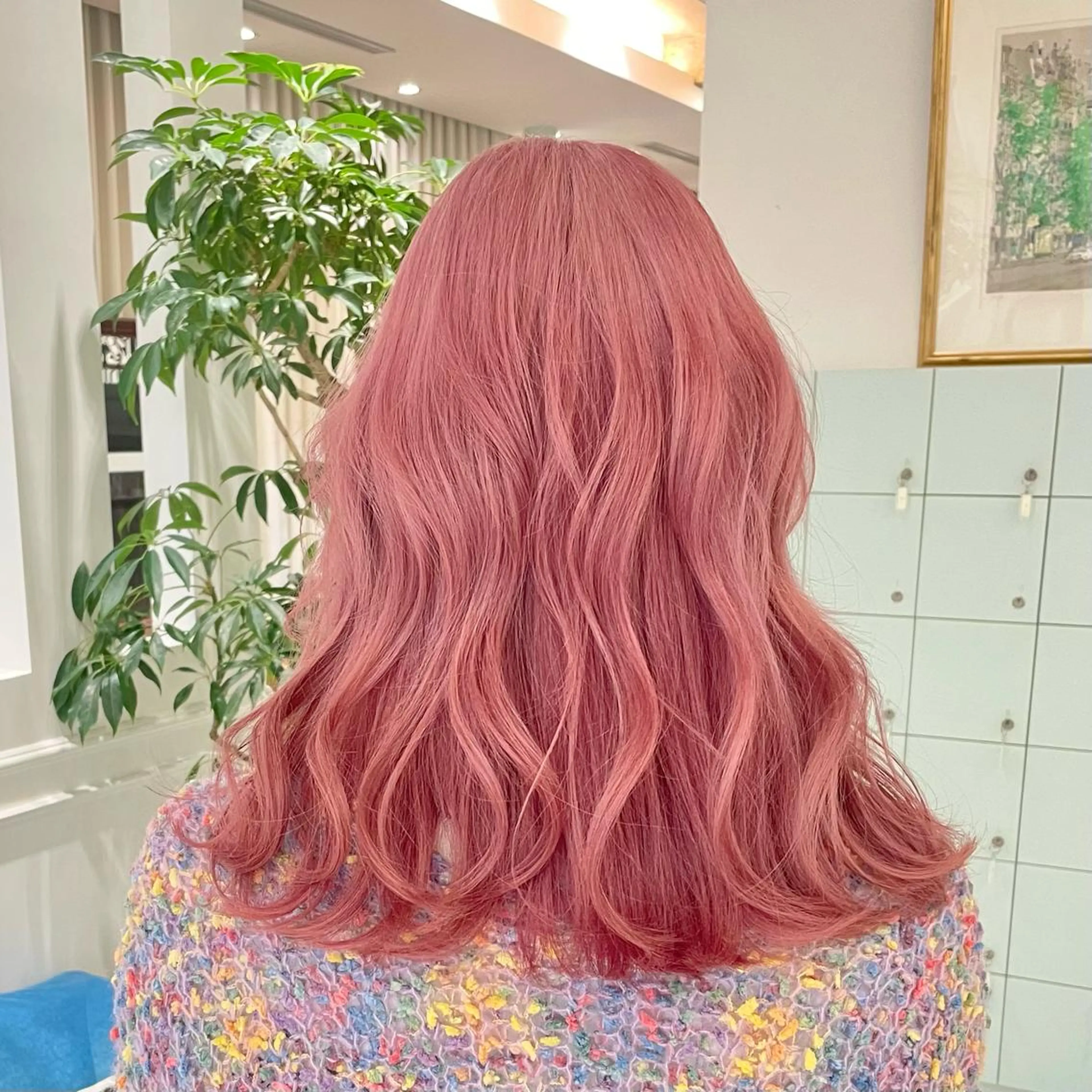 ロング カラー パーマ ヘアアレンジ ヘアカラー トリートメント ヘアセット 🌈インナーカラー ‘ショウマ’🌈のヘアスタイル