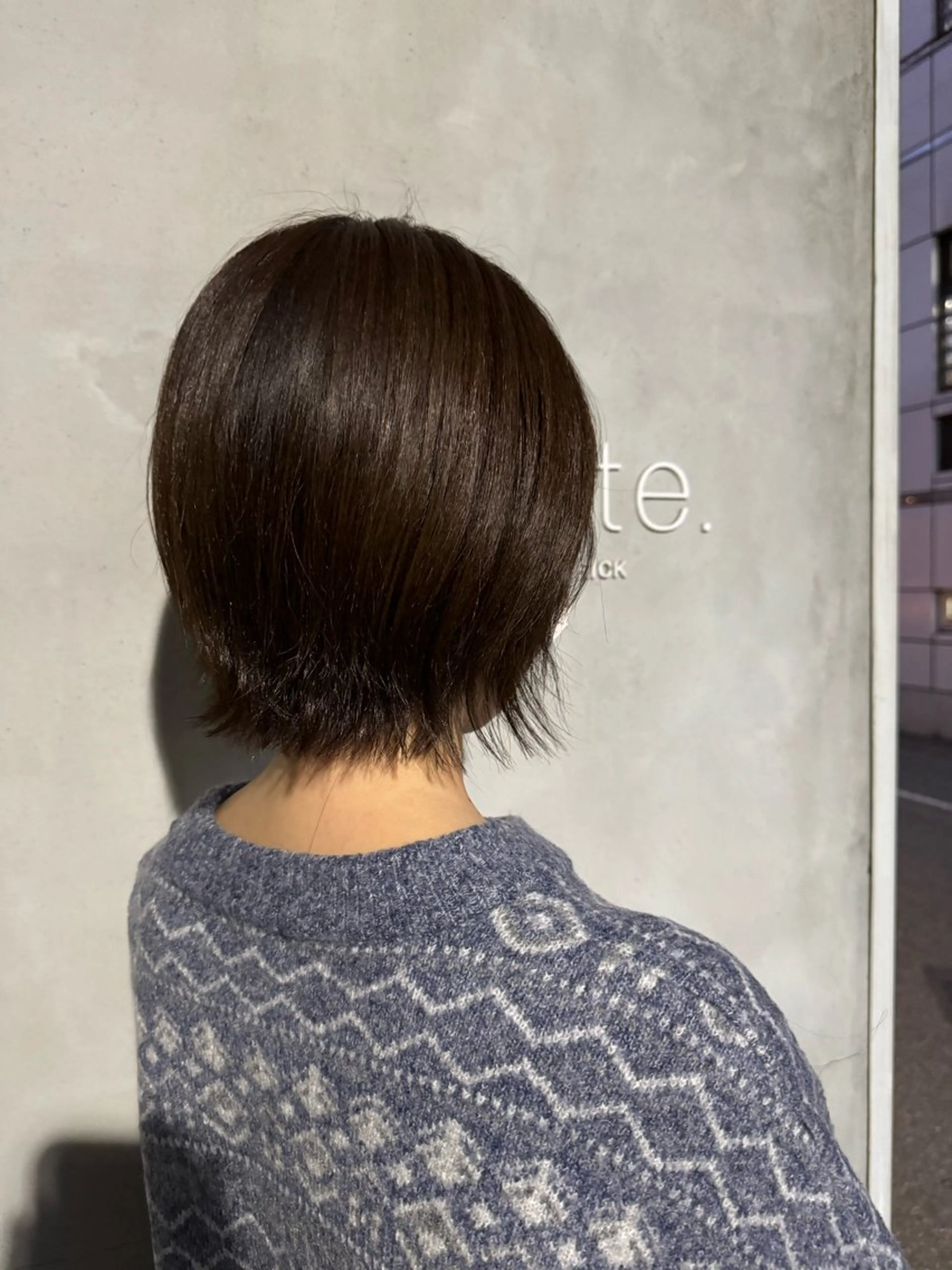 ショート 顔周りカット miyu .のヘアスタイル