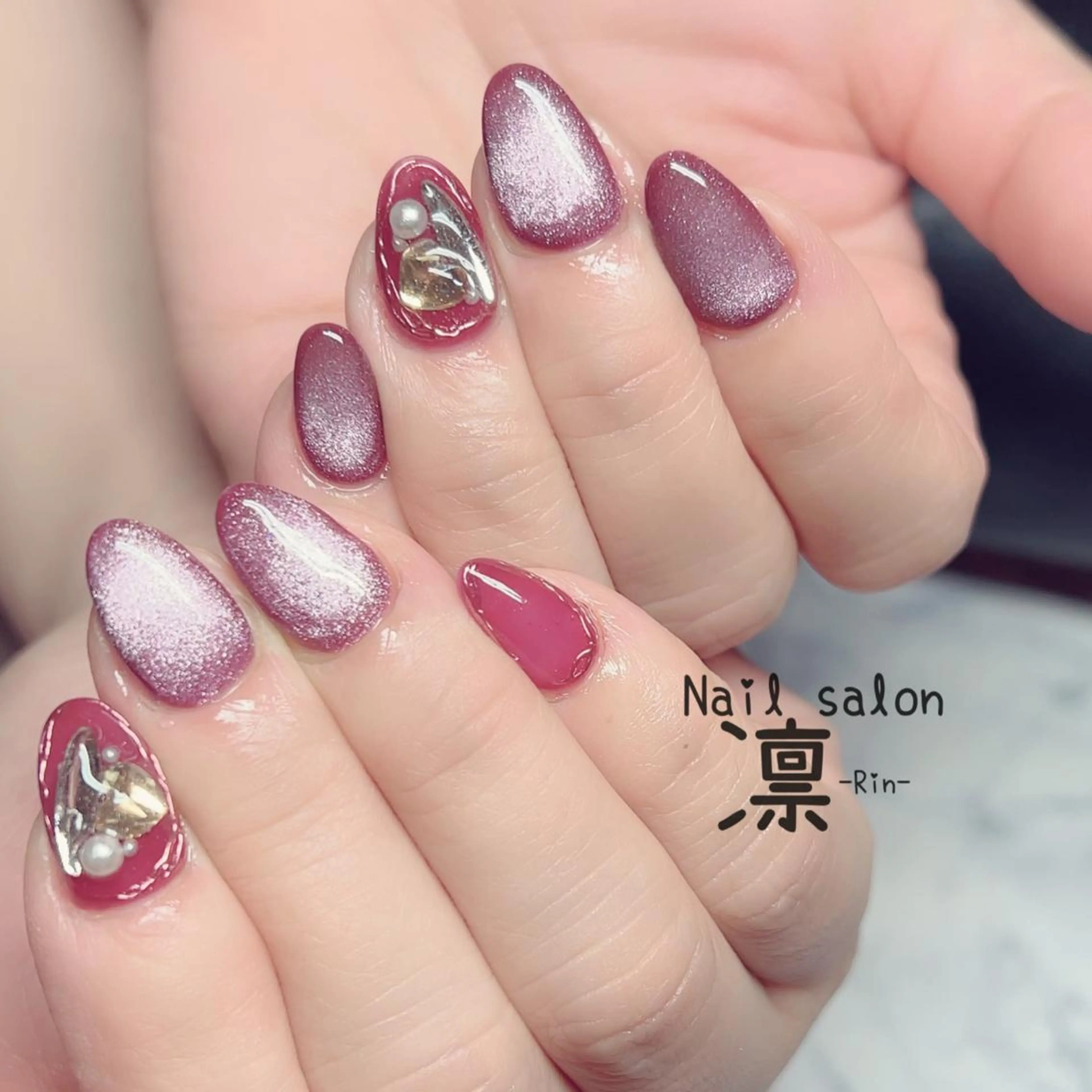 ネイル ジェルネイル ハンドネイル private salon凛のネイルデザイン