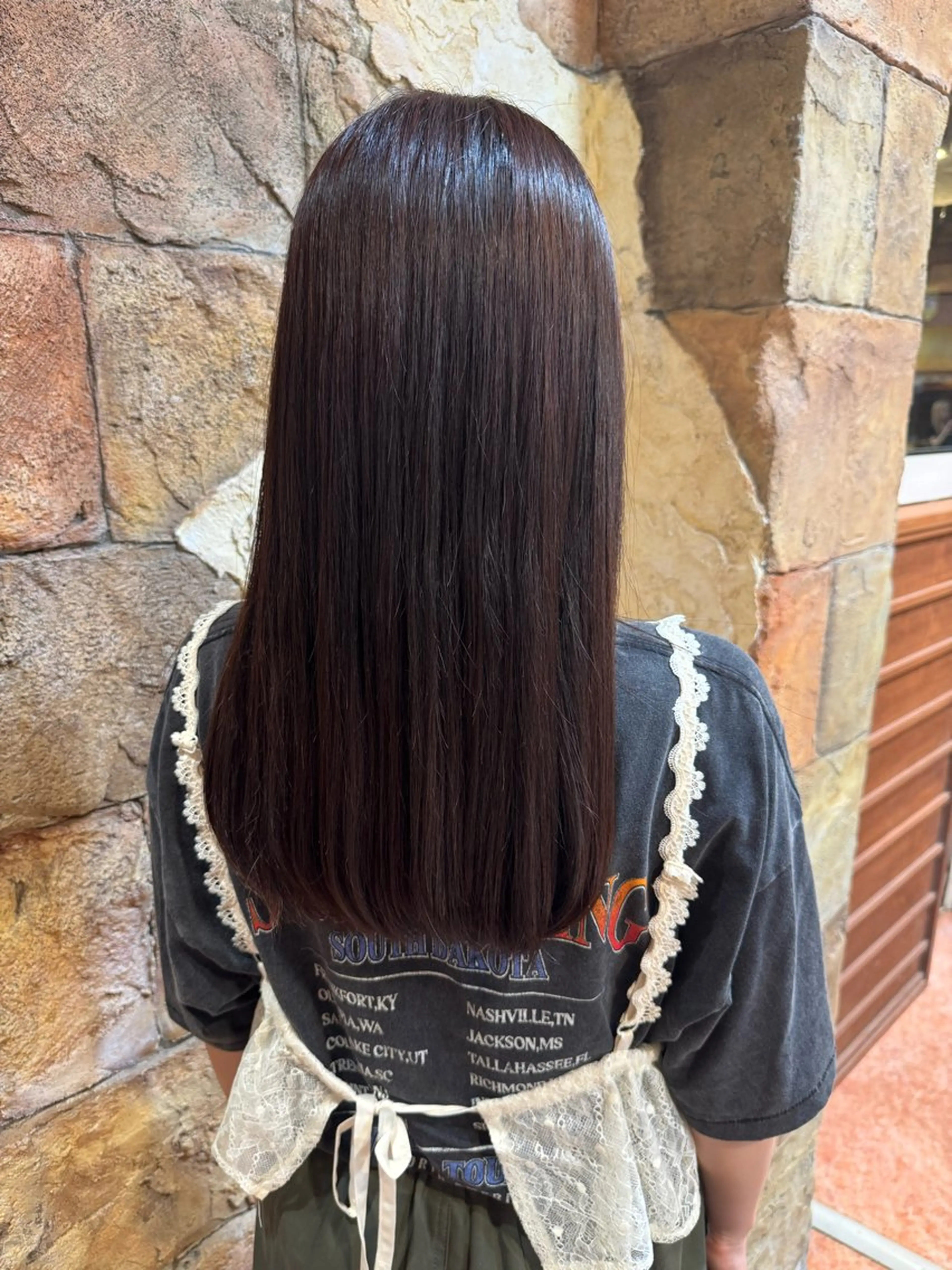 ロング CREDGARDEN 入江 遥香のヘアスタイル