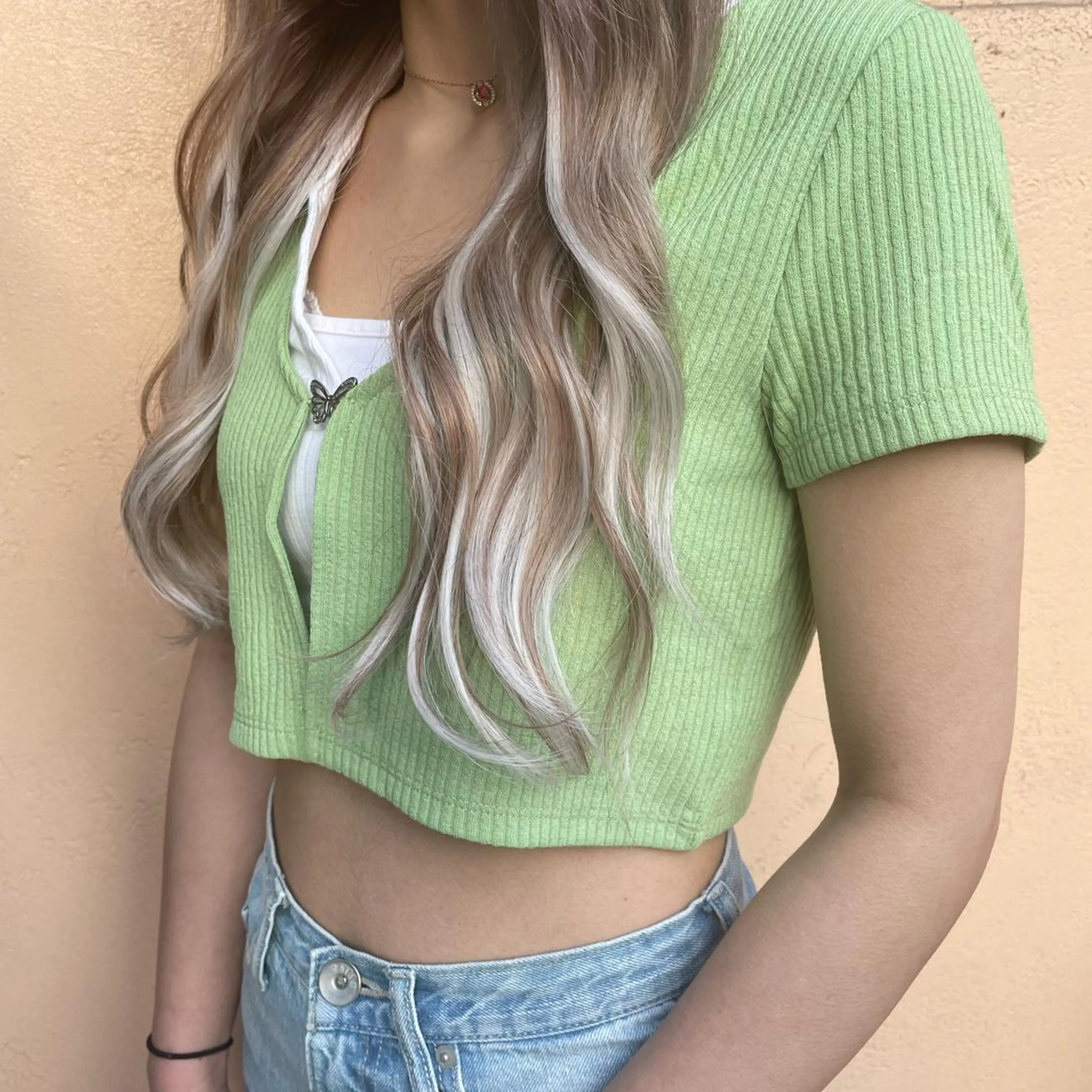 ロング カラー ヘアアレンジ 寺西 恵🪡🤍のヘアスタイル