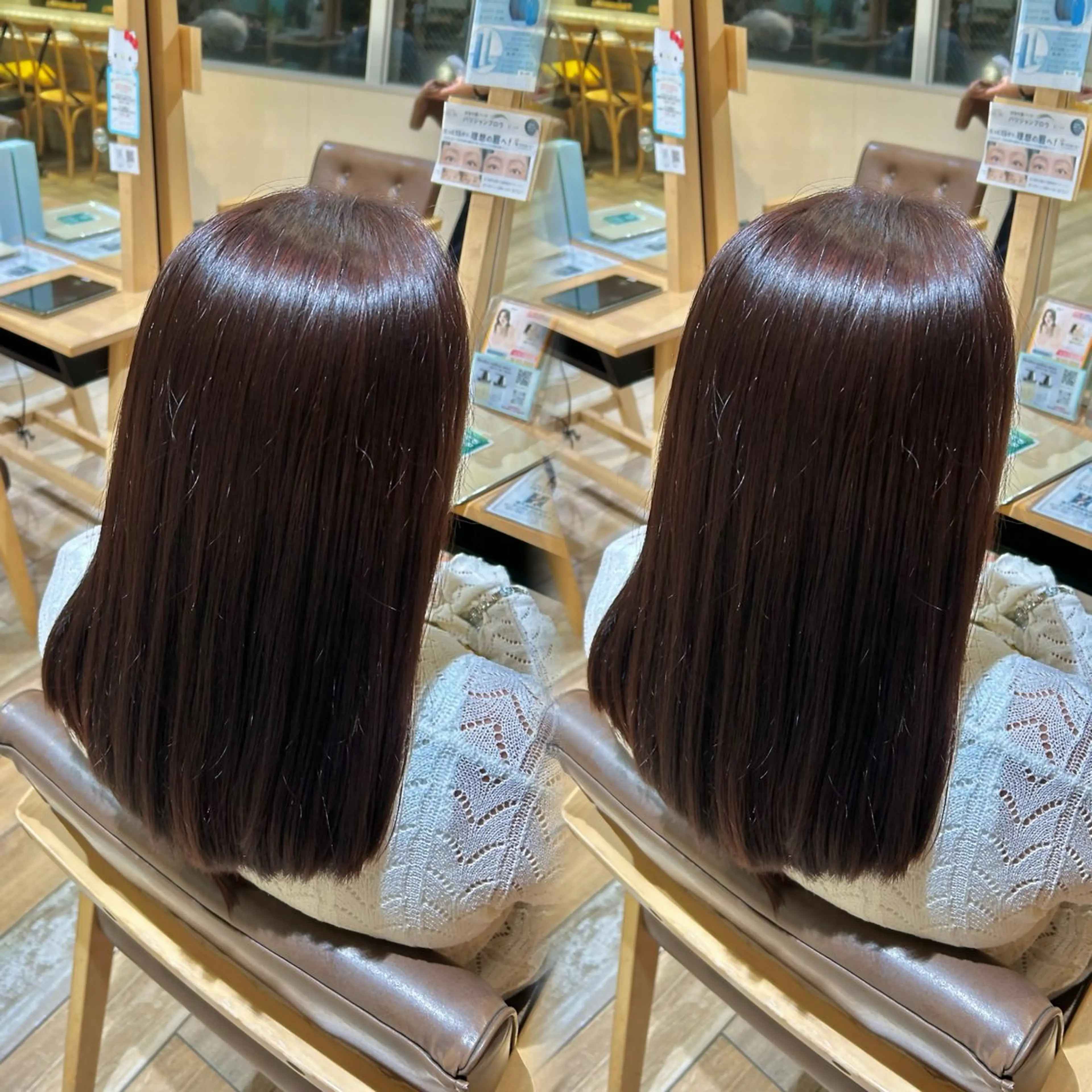 《カラーモデルさん募集🌷》ブリーチなしダブルカラー🧚🏻トリートメント付き🧴🫧の写真