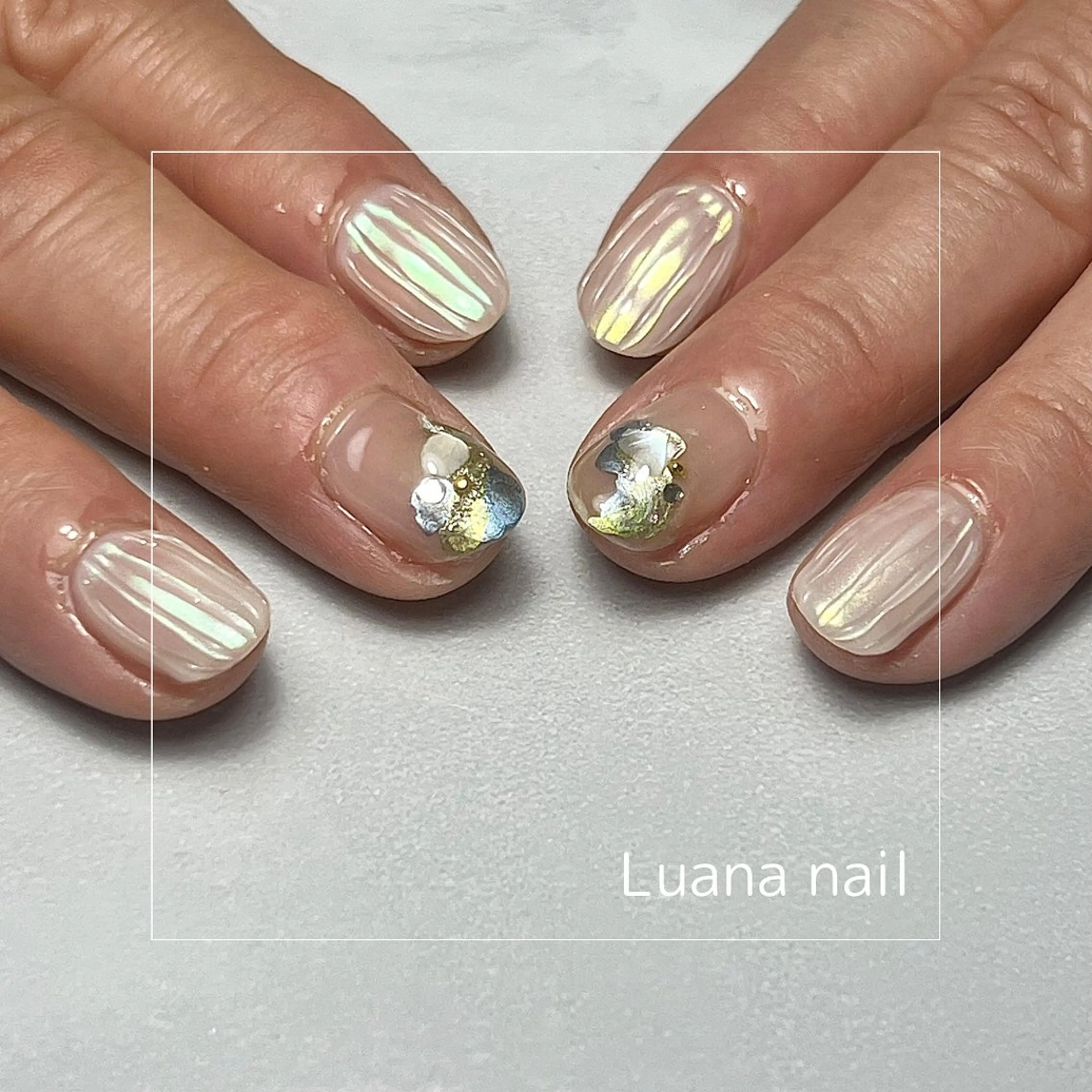ネイル ジェルネイル Luana nailのネイルデザイン