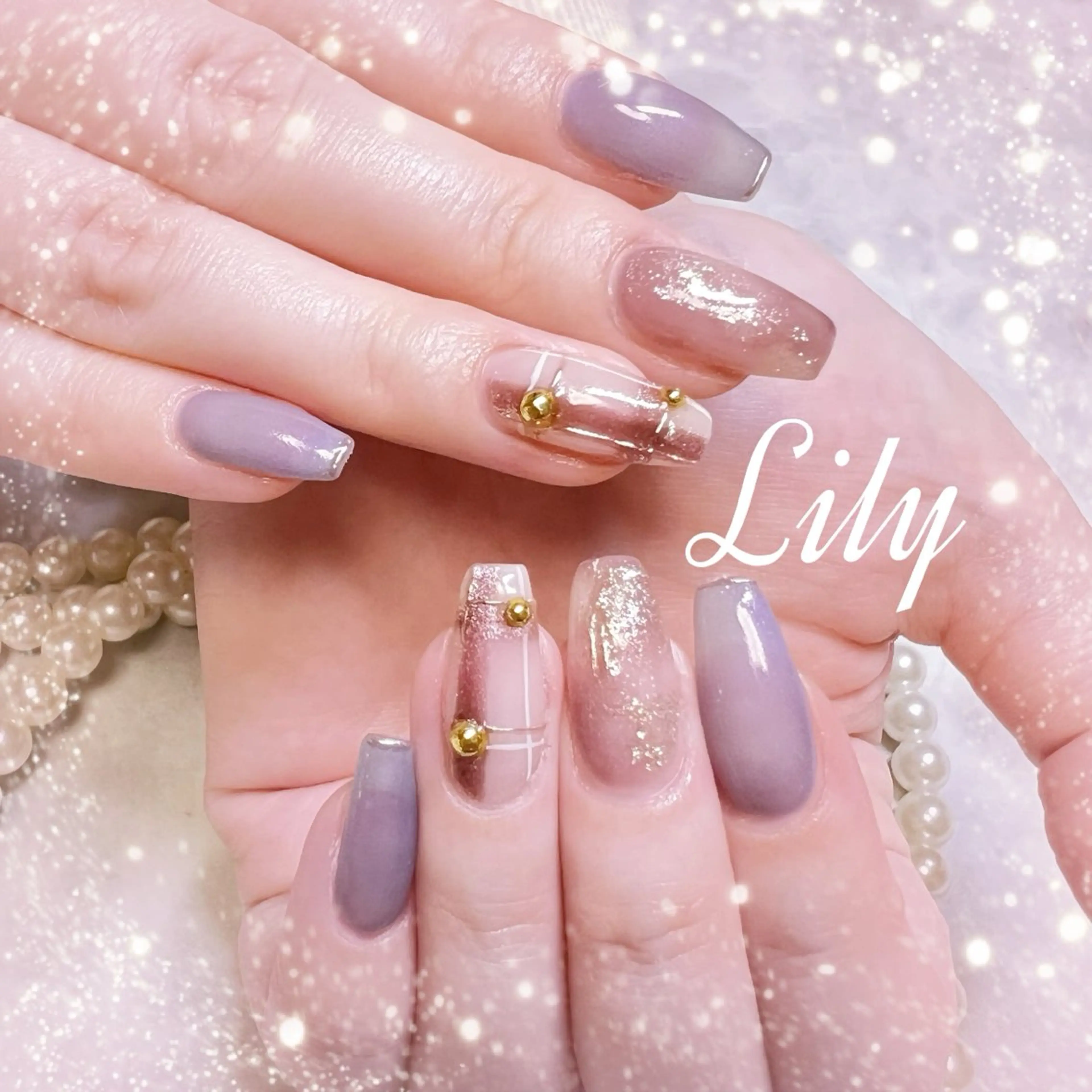 ネイル ハンドネイル Nailsalon Lilyのネイルデザイン