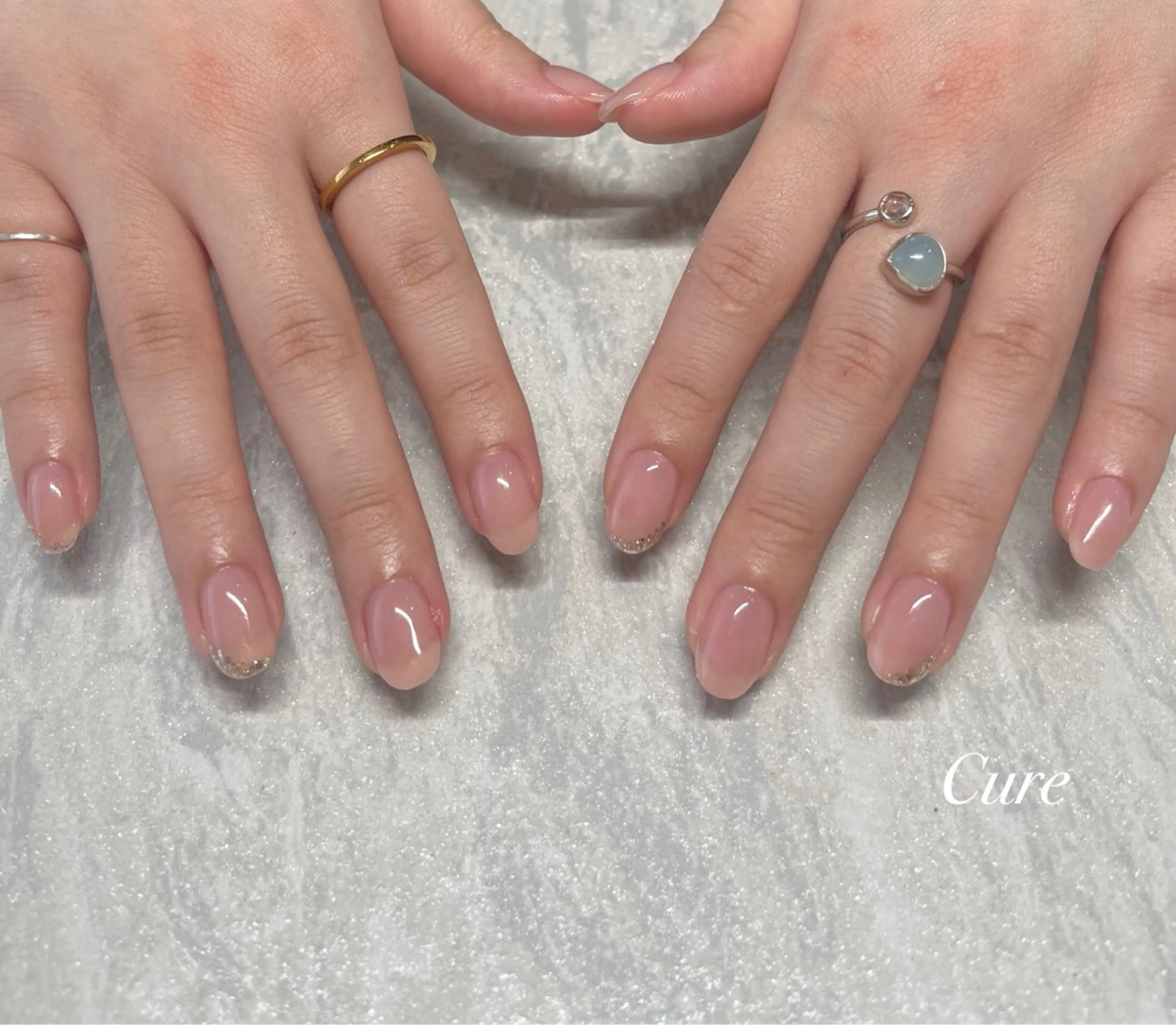 ネイル ハンドネイル Nail&まつげエクステSalon Cure所属・岡本 奈央子のネイルデザイン