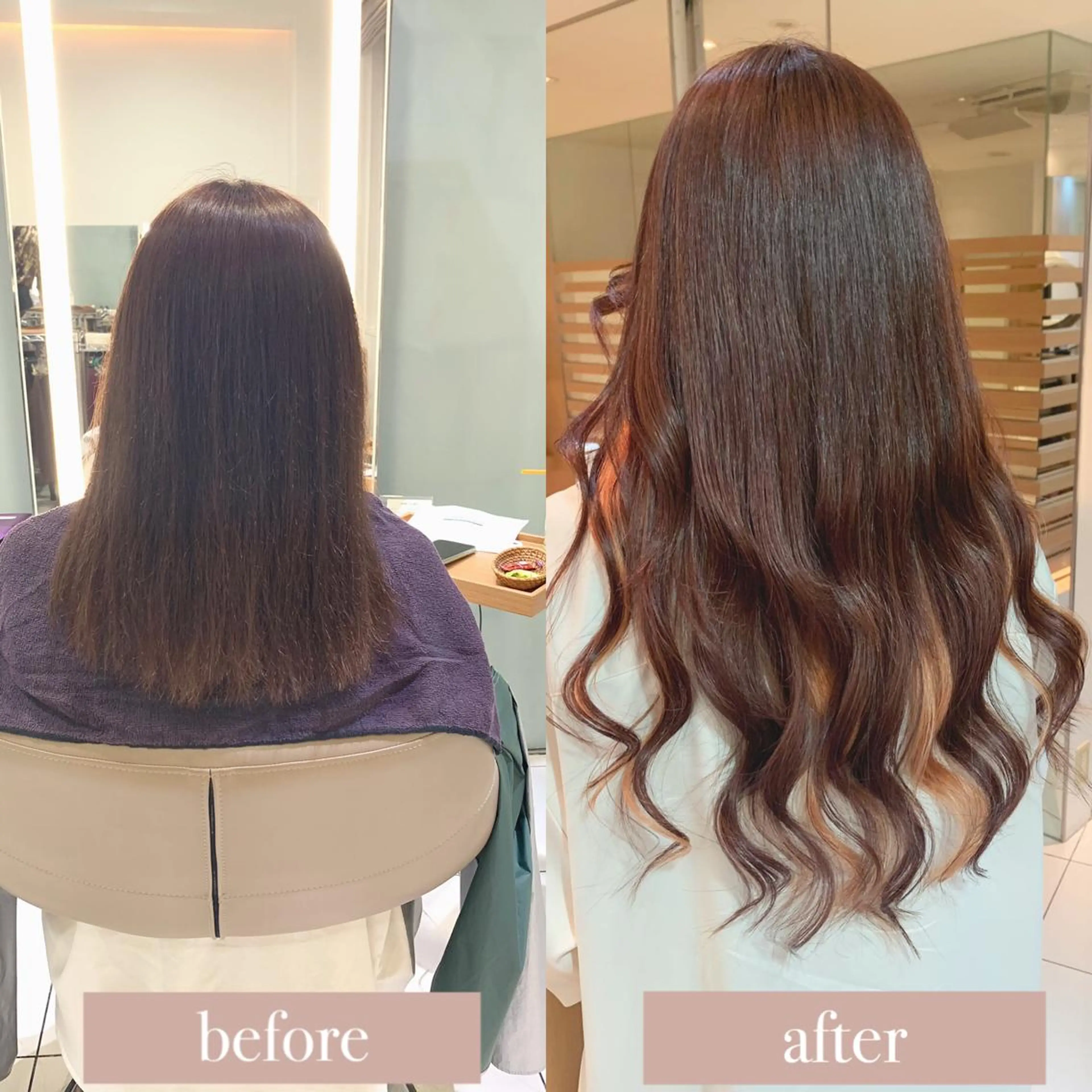 ロング カラー シールエクステ エクステ エクステ　ユノキ リョウタのヘアスタイル