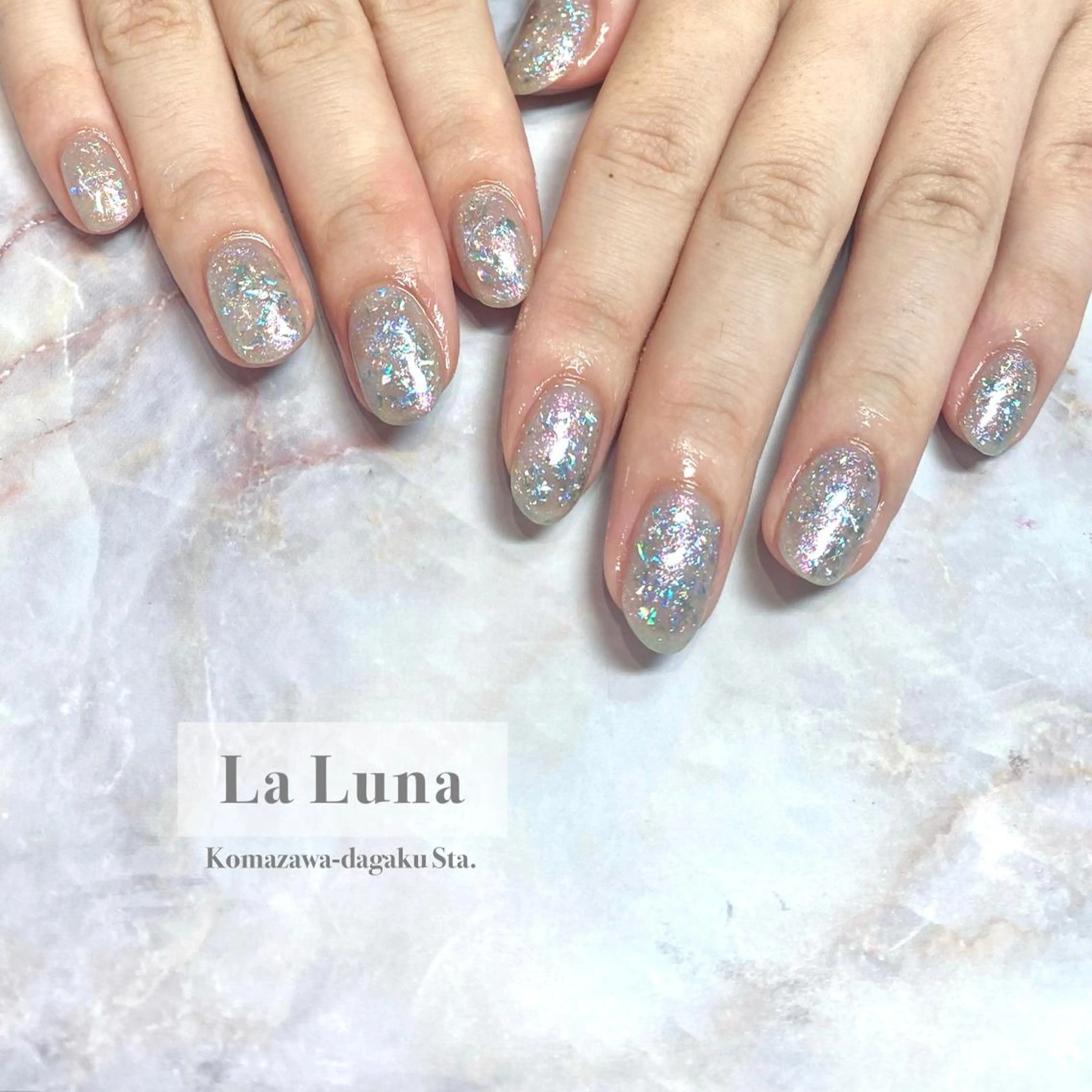 ネイル ワンカラーネイル ＬａＬｕｎａ🌙 natsukiのネイルデザイン