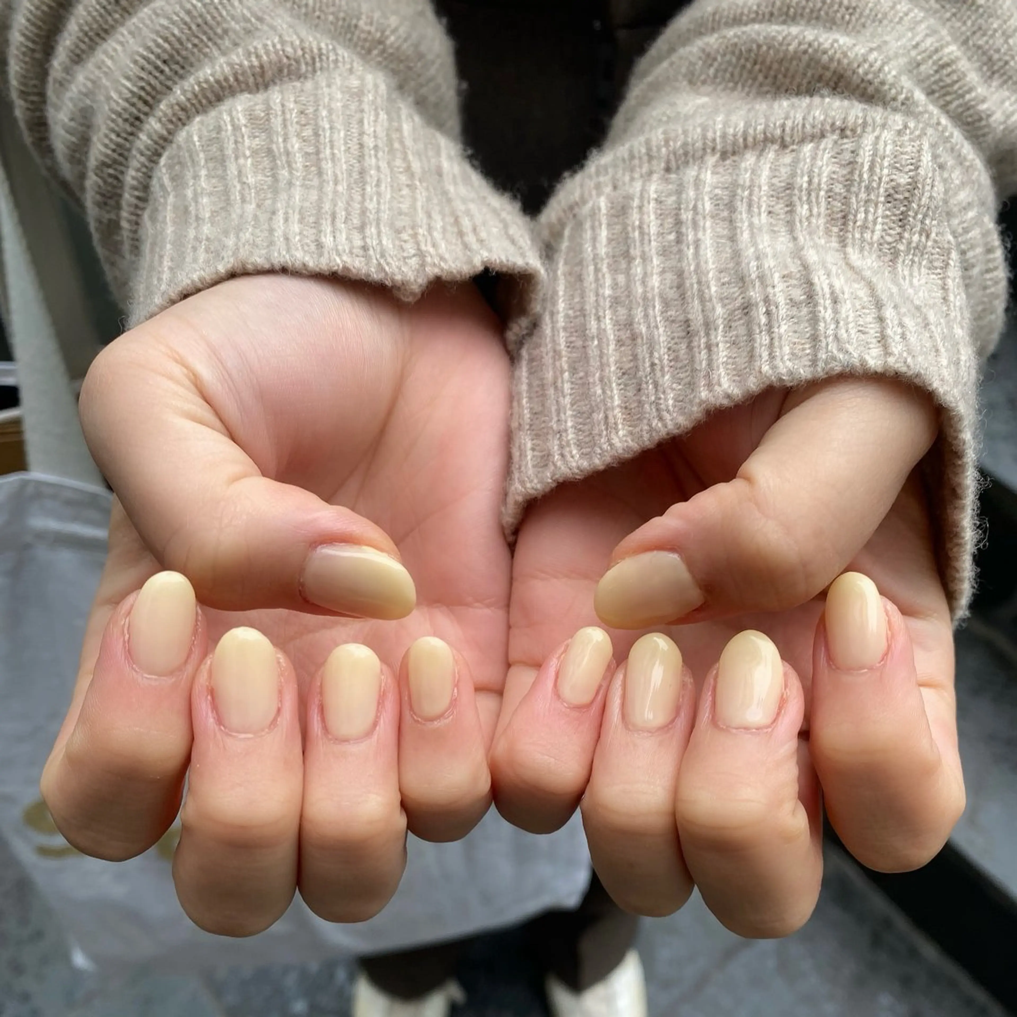 ネイル ワンカラーネイル RIHO ♡のネイルデザイン