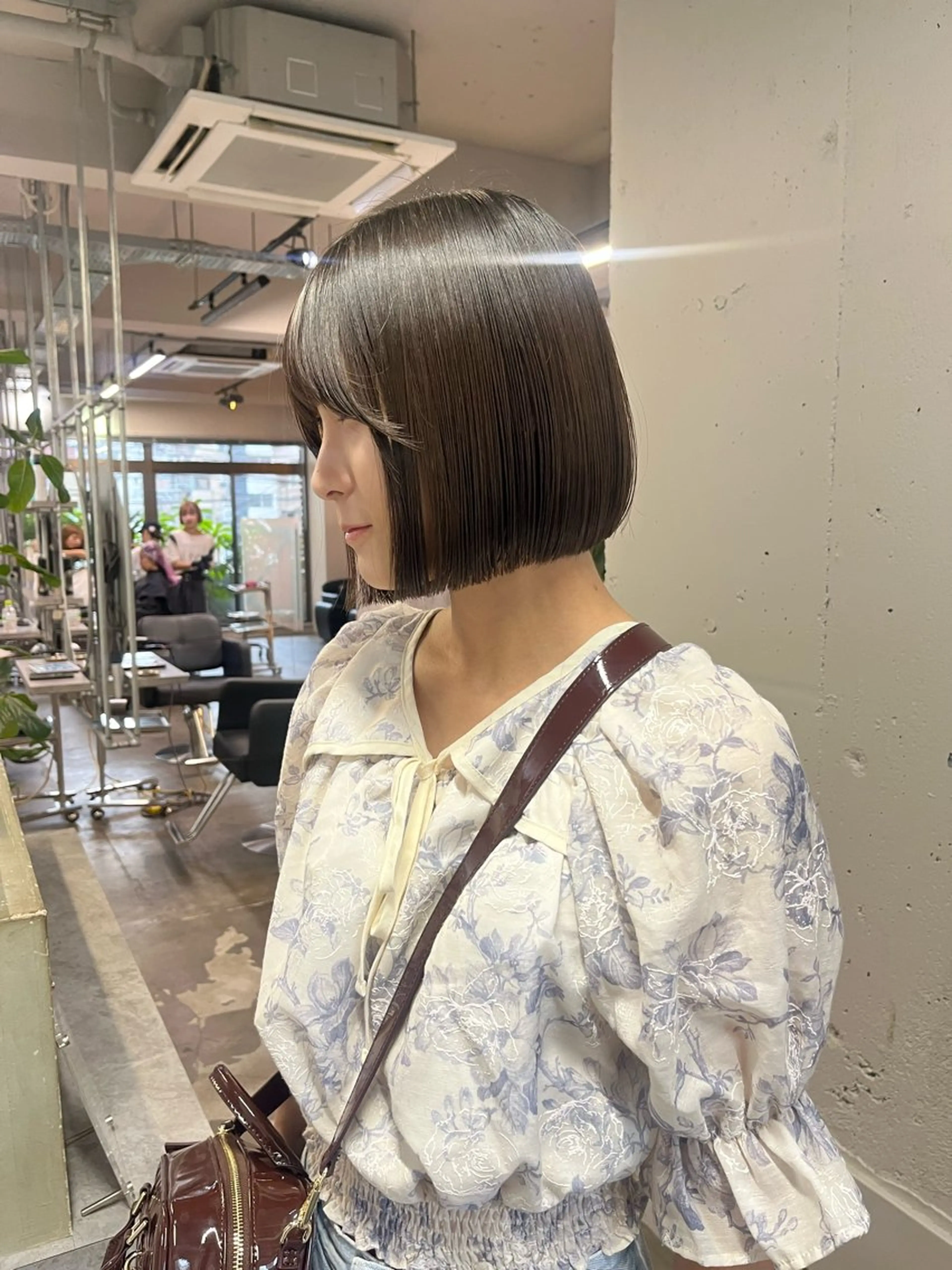 ショート カット 似合わせボブ🤍 女性らしさのあるヘアのヘアスタイル