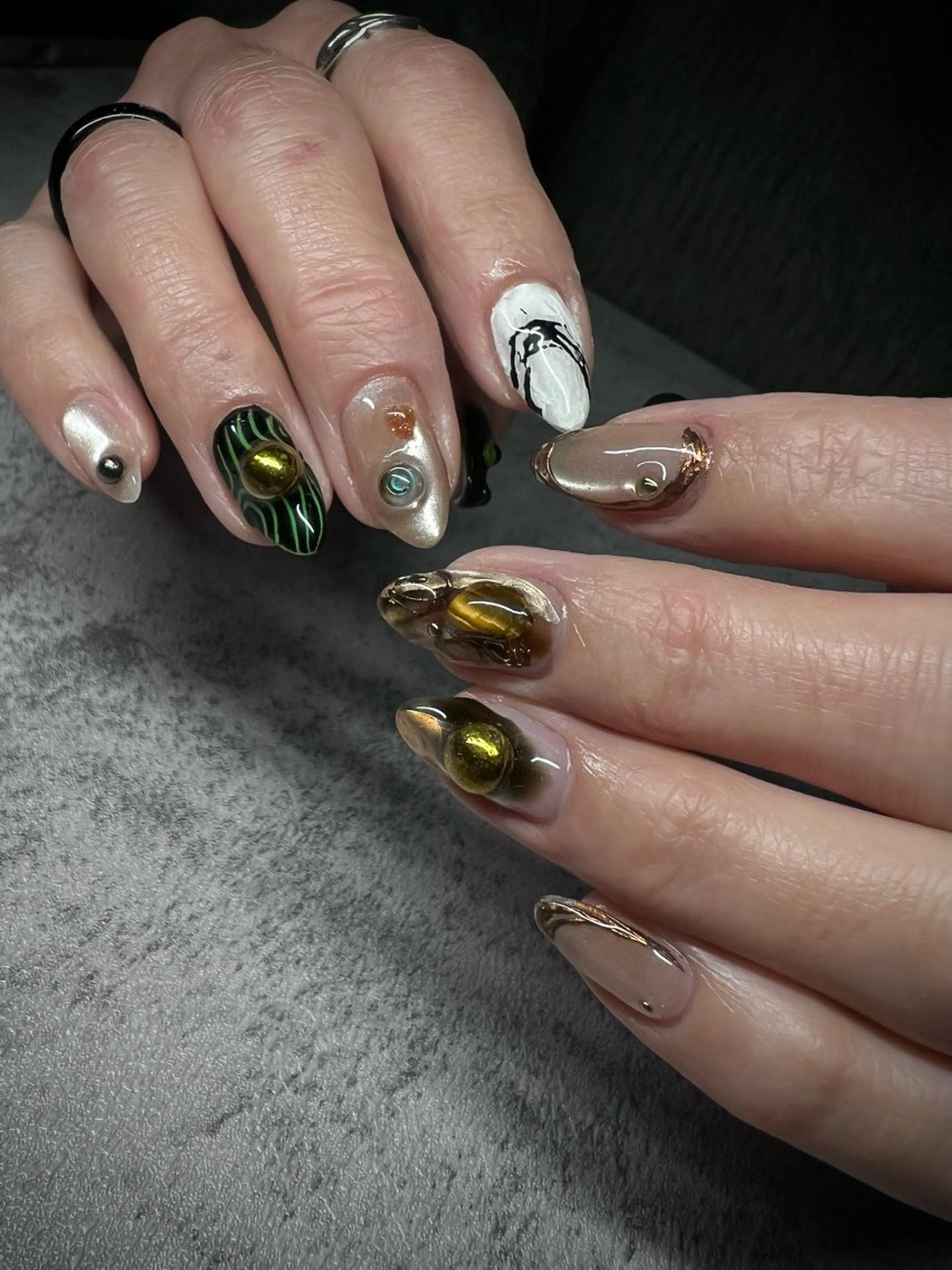ネイル ハンドネイル μ3.nail mayuのネイルデザイン