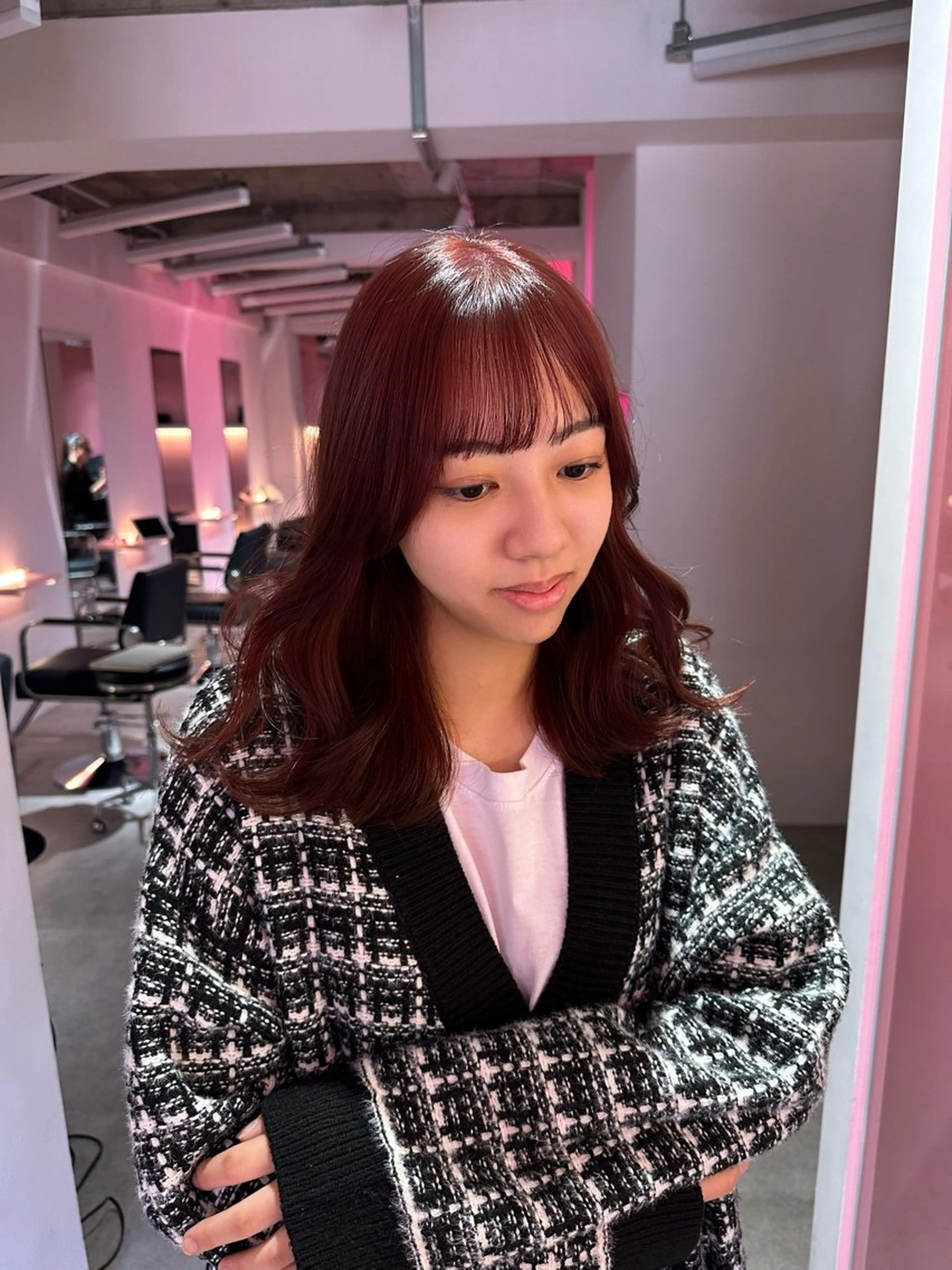カラー mahiro 名古屋/栄/ブリーチのヘアスタイル