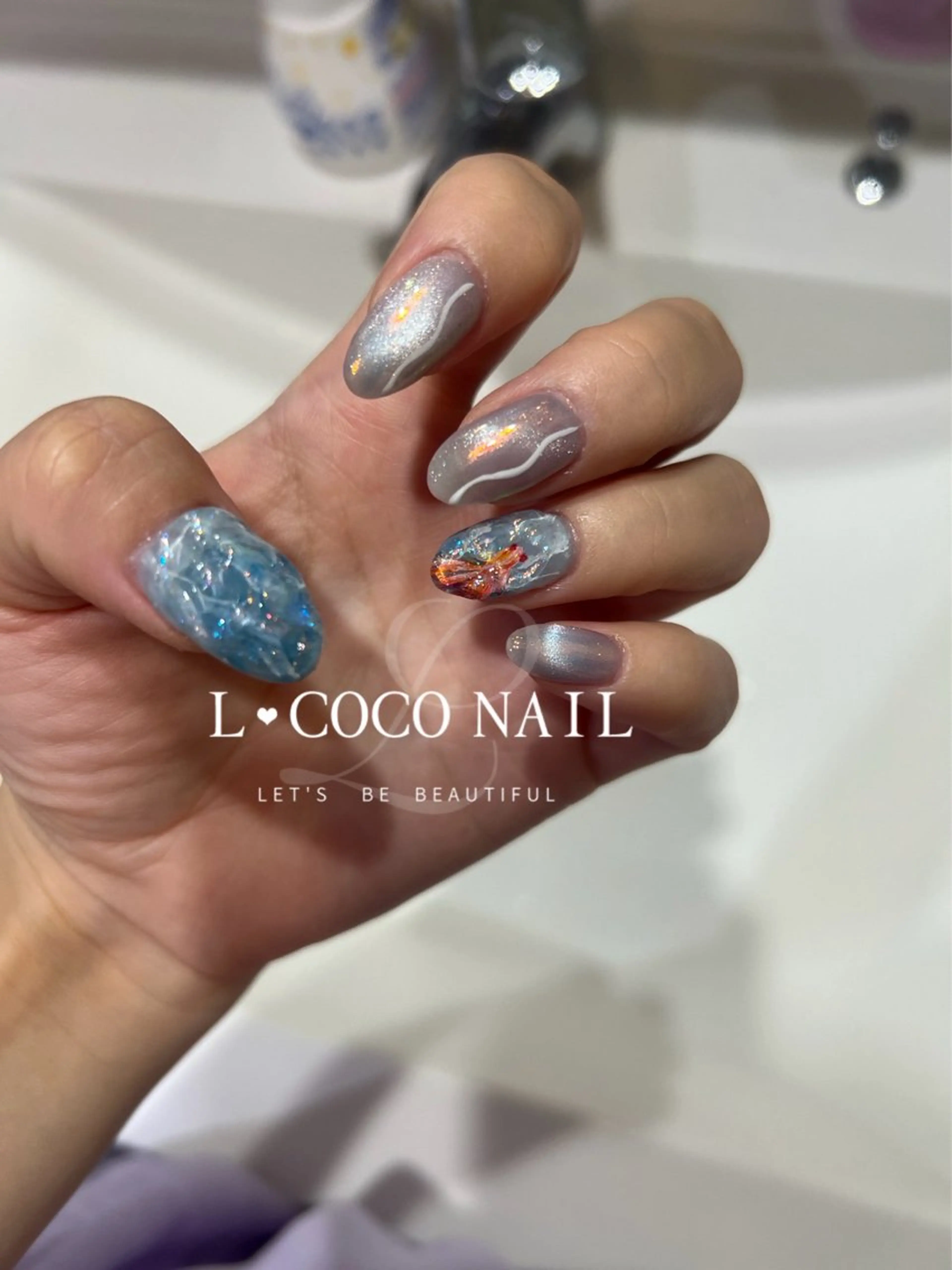 ネイル L·COCO   Nail所属・L♡ COCO  nailのネイルデザイン