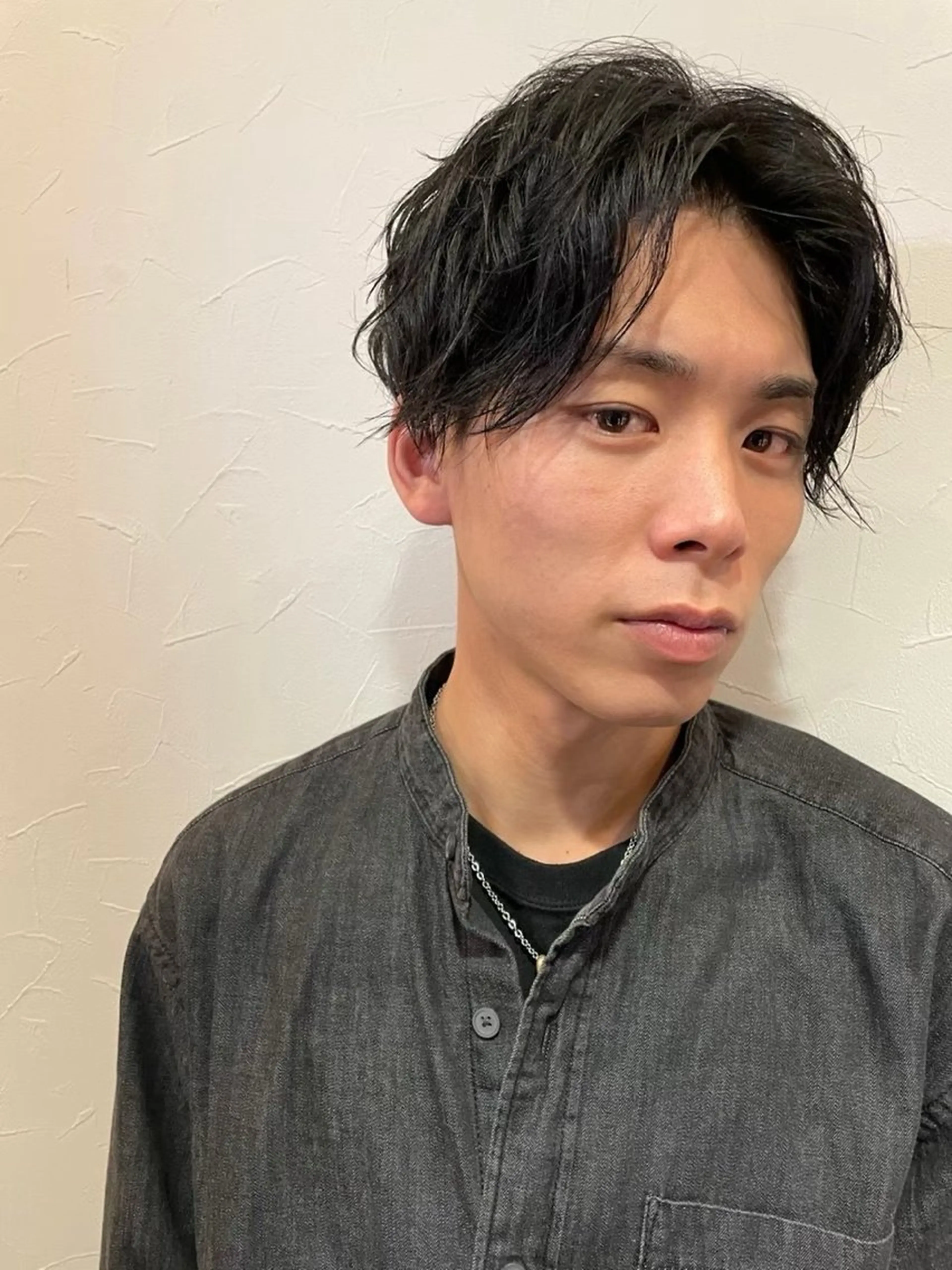 メンズ 🩷愛咲🩷レイヤー /透明感カラーのヘアスタイル