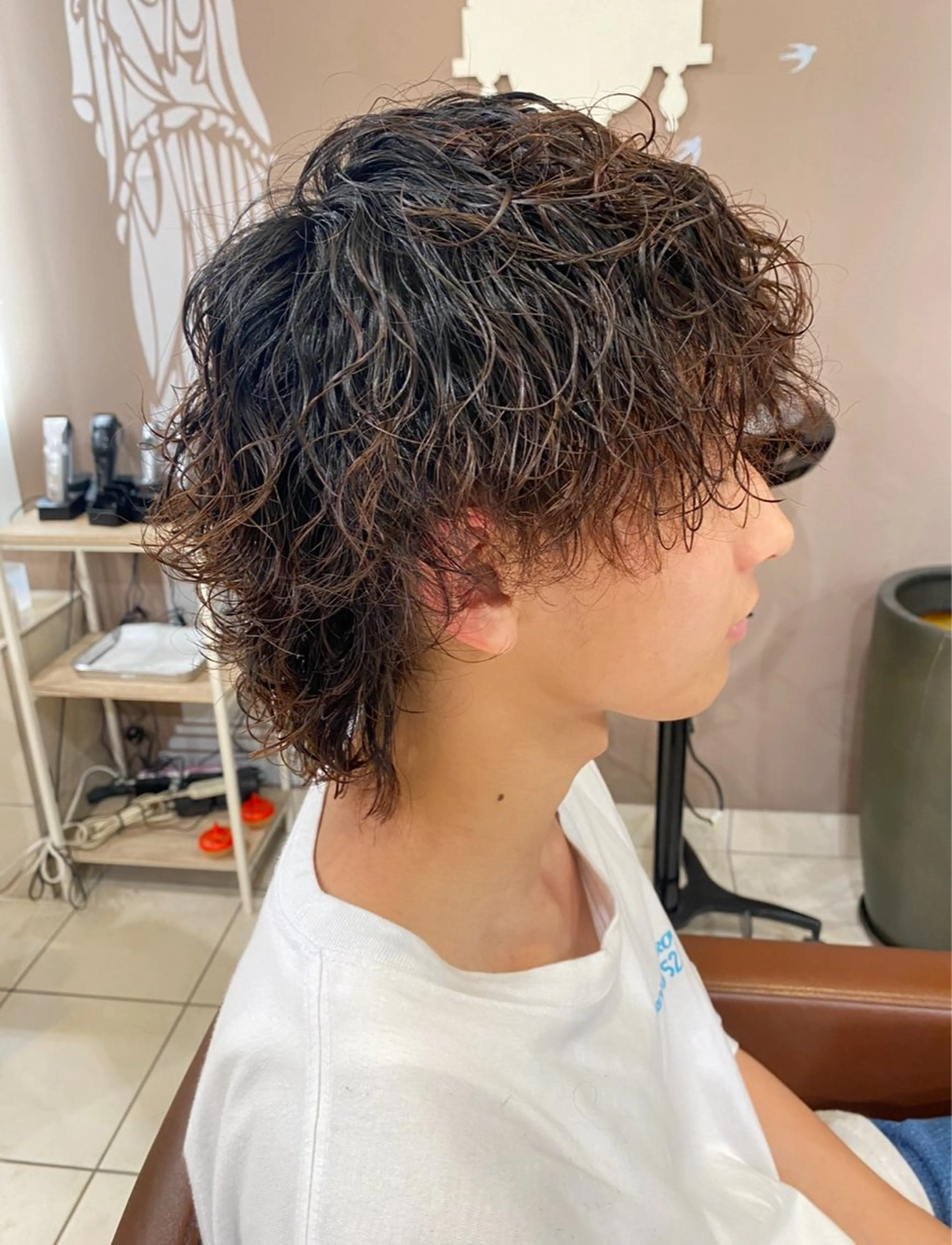 パーマ メンズ 福嶋 和幸のヘアスタイル
