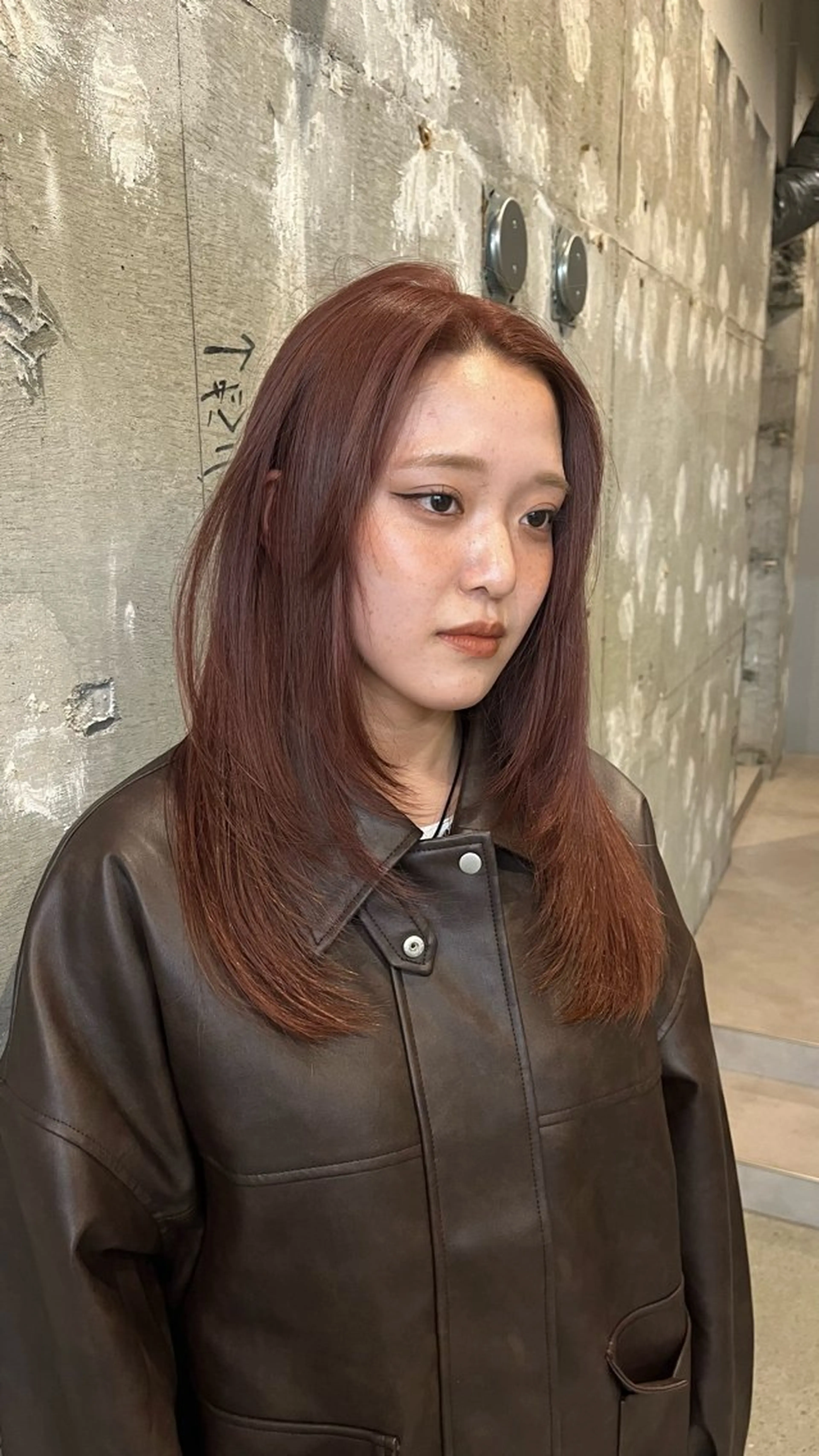 ロング カット ヘアカラー riko／ SYS by fitのヘアスタイル