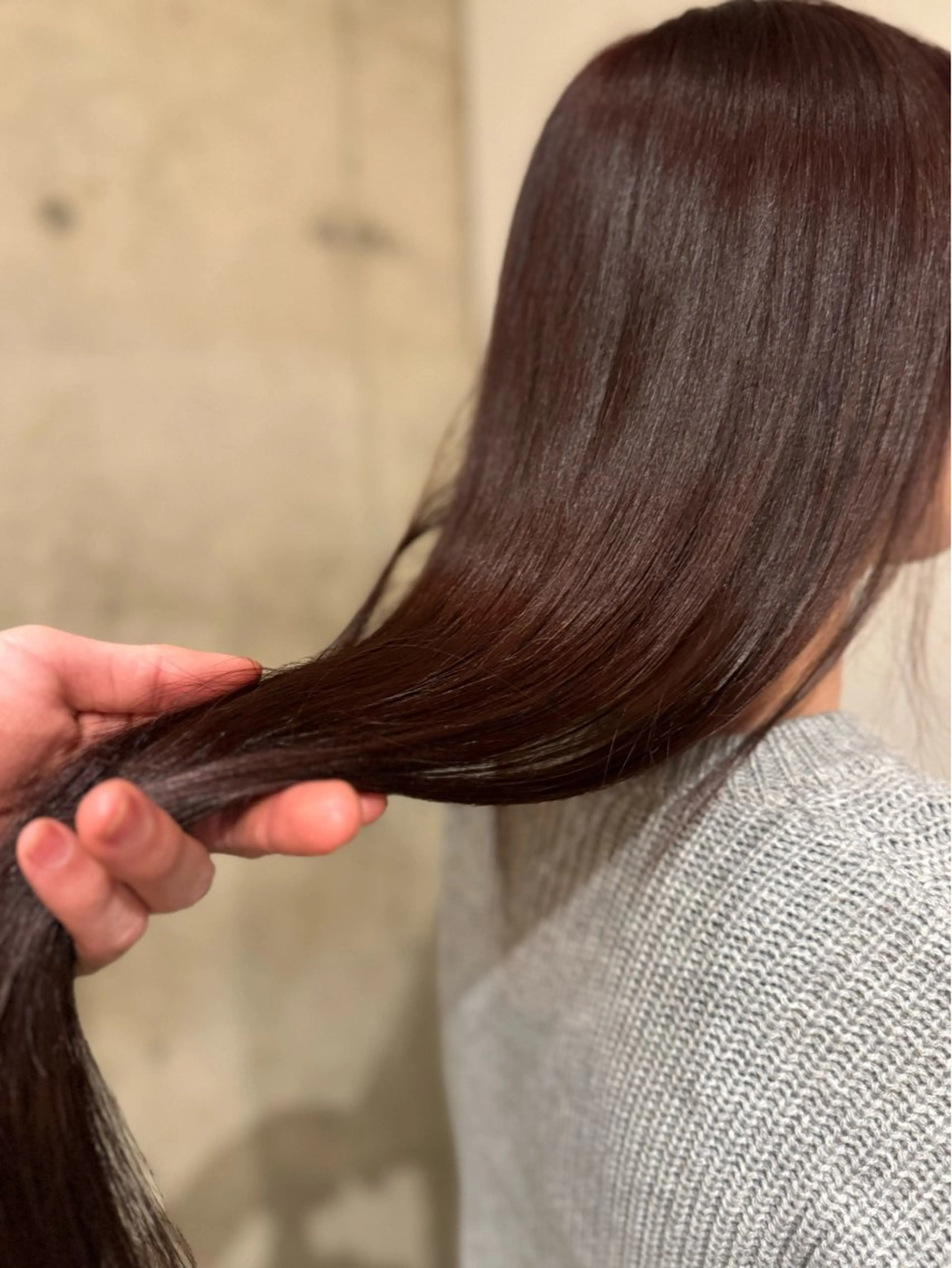 ロング Luxe表参道 髪質改善　奈良のヘアスタイル