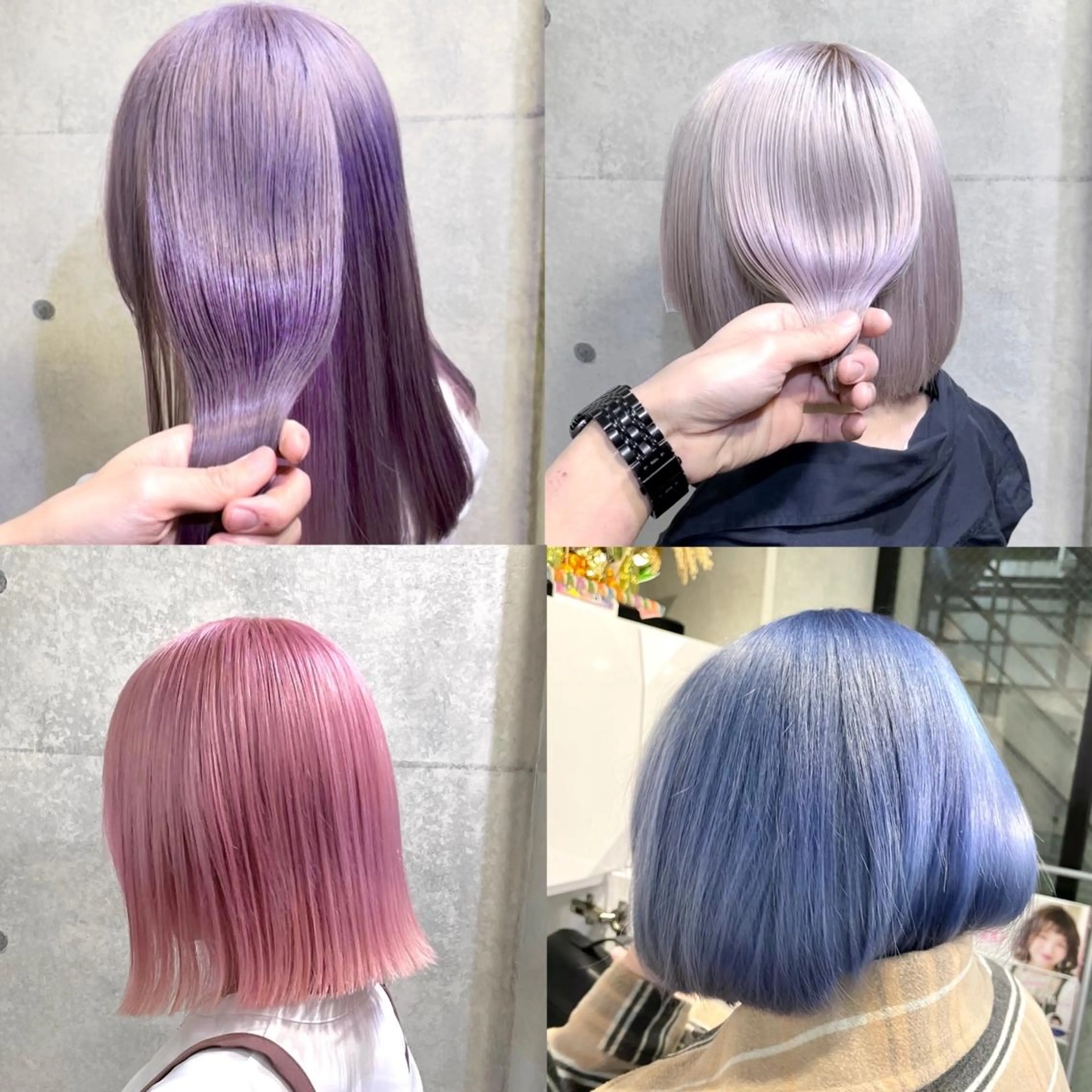 ショート カラー pizzicato pacto所属・ボルドーカラー/ワイ ンレッド/長山遼太郎のヘアスタイル