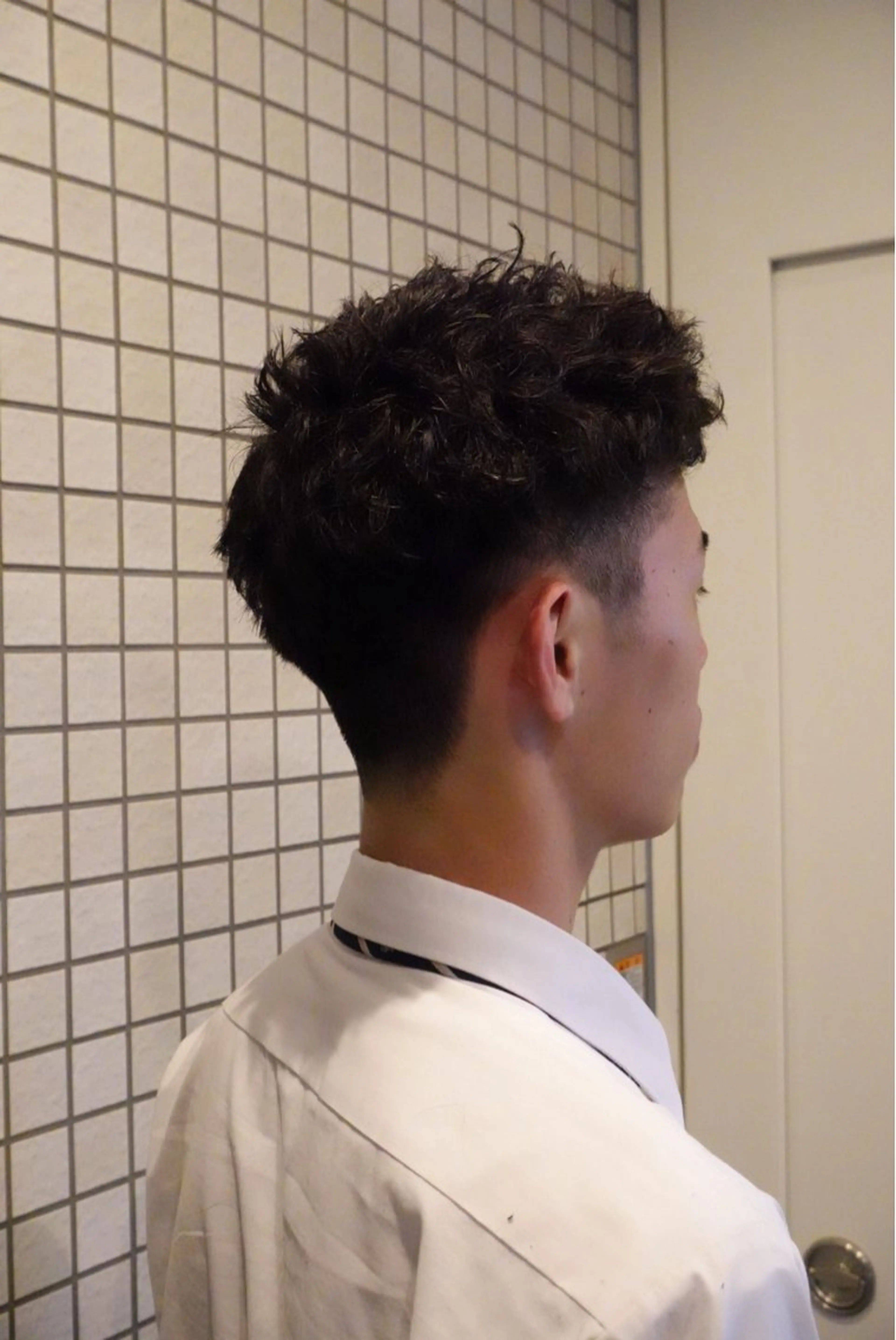 メンズ カット 🔥フェードパーマ NO.1/LEO🔥のヘアスタイル