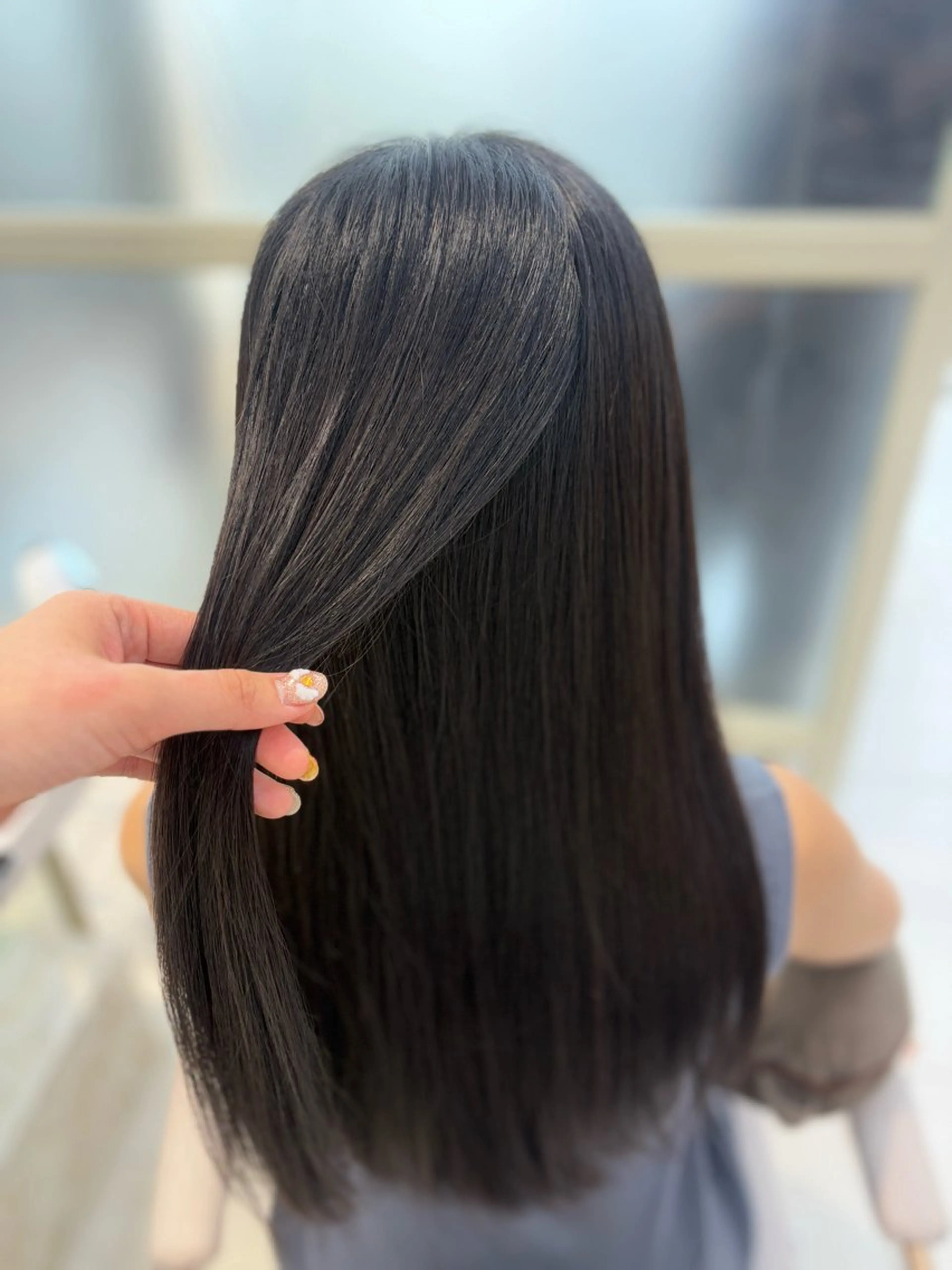 ロング ヘアカラー トリートメント つや髪/ライブヘア /Miya🎀🪽のヘアスタイル