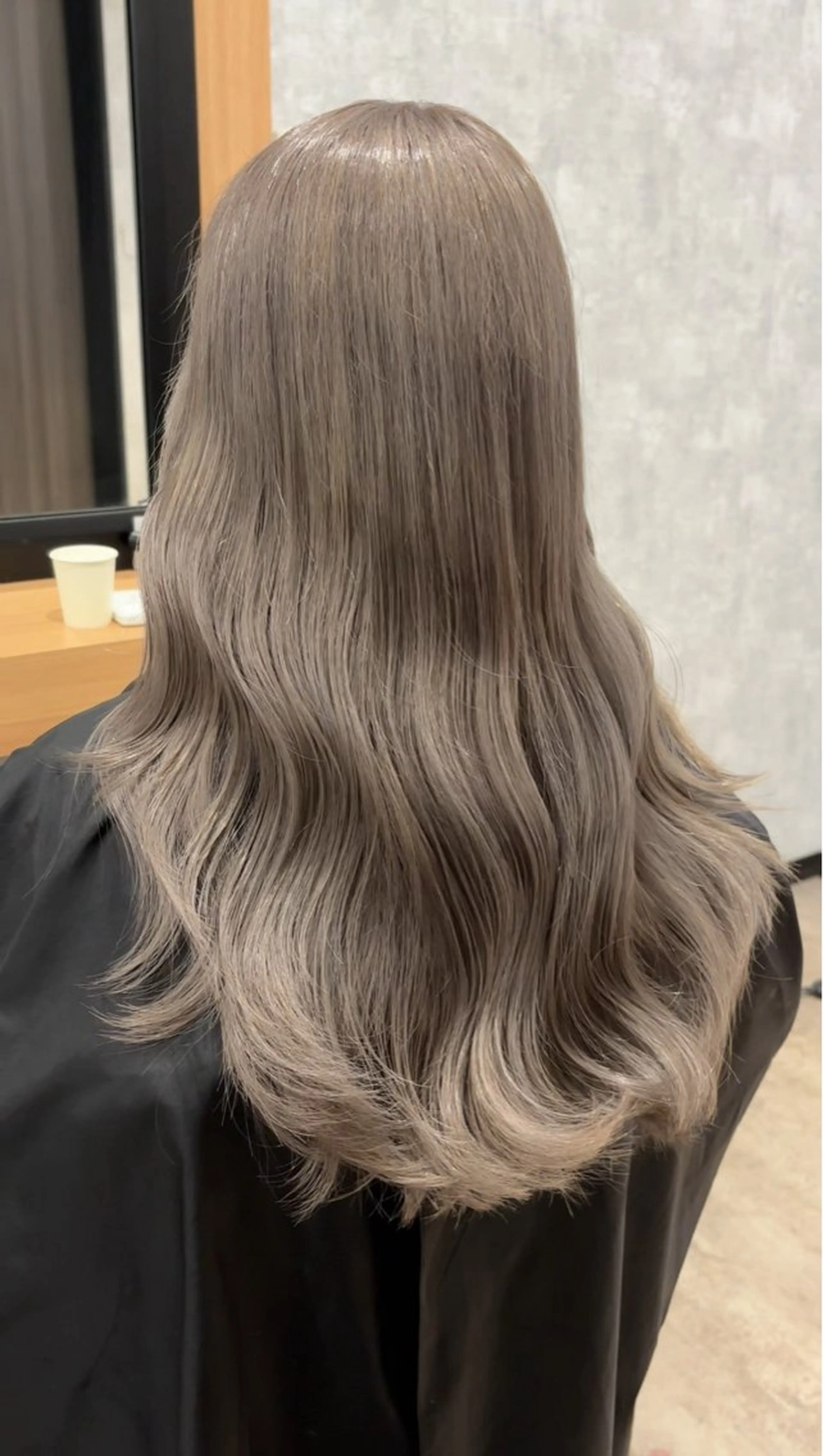 ロング カラー カット ヘアカラー トリートメント 🌐NATSUMI 🌐【寒色カラー】のヘアスタイル