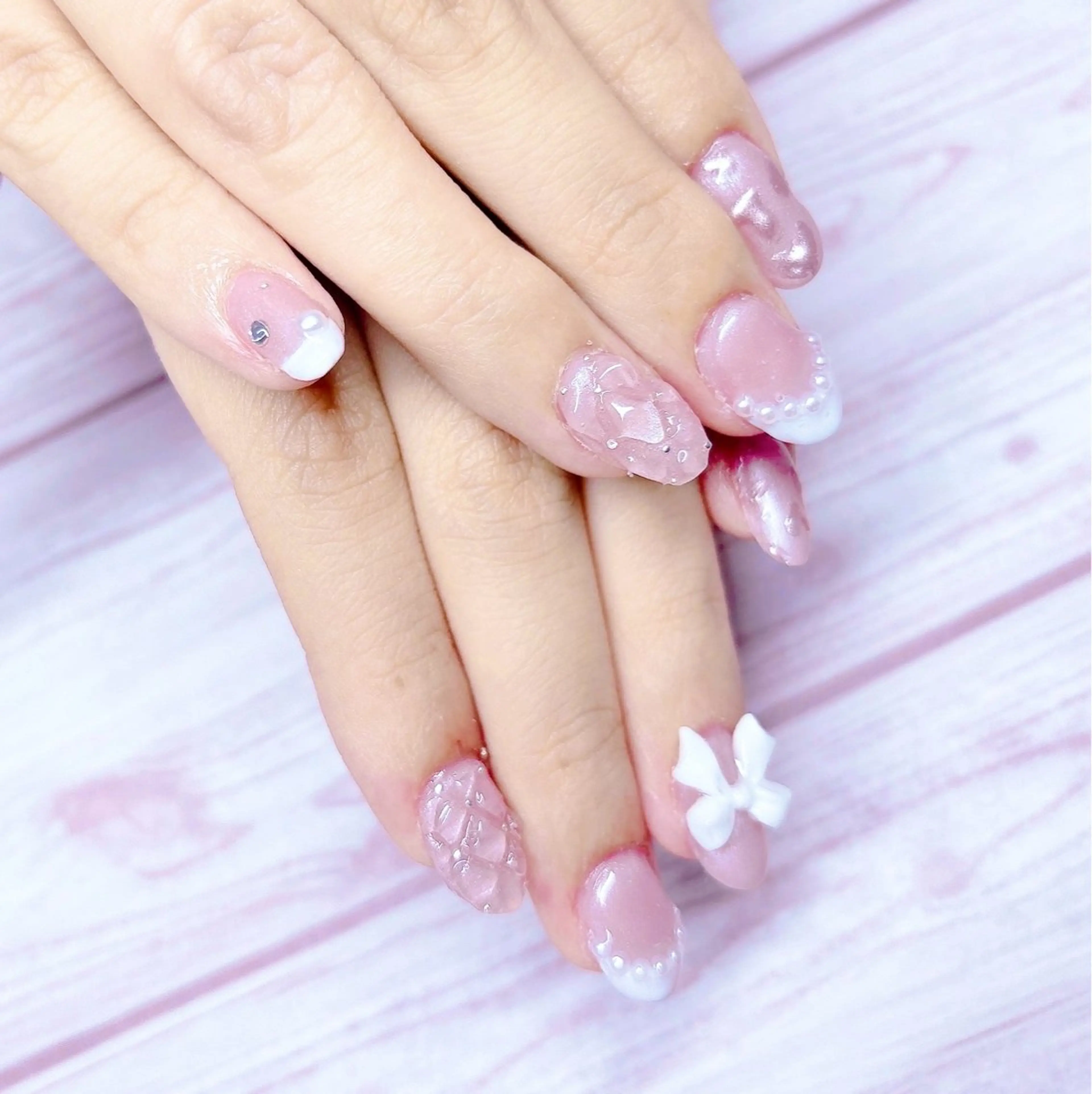ネイル 持ち込み MYu Beauty Salon  MAIのネイルデザイン