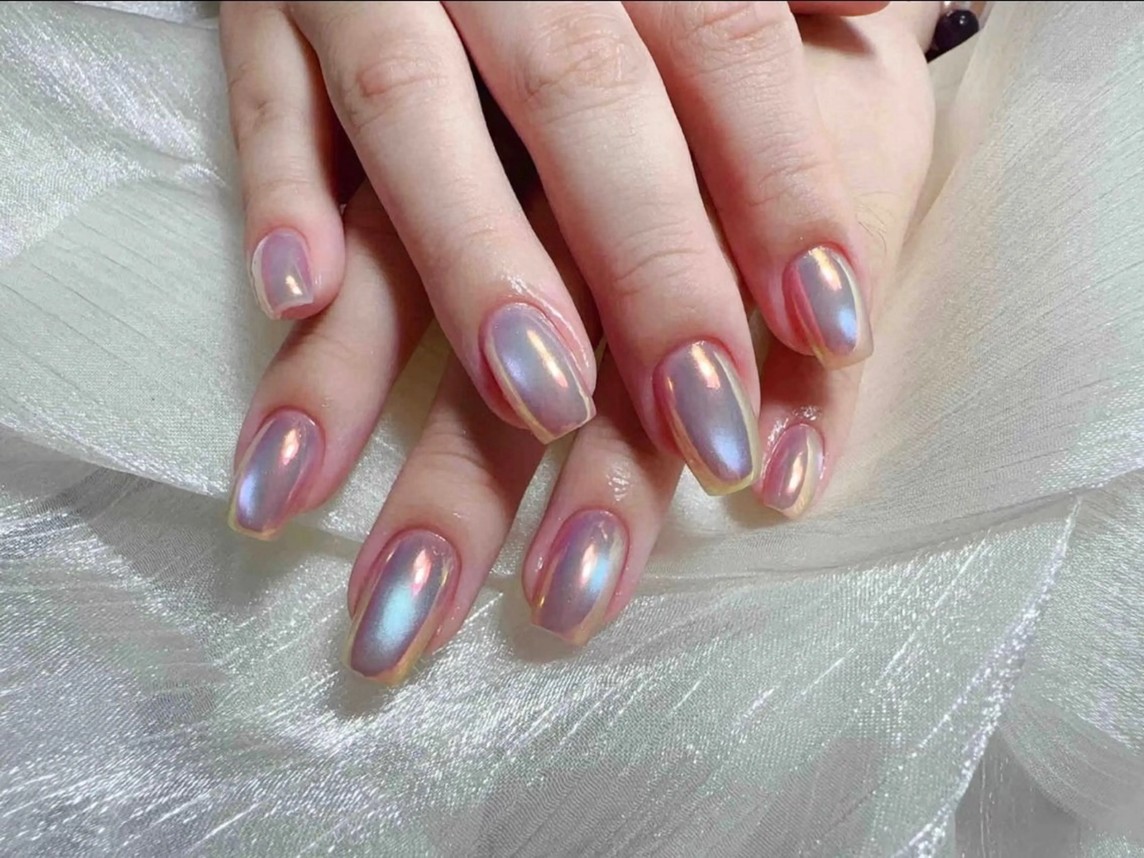 【上品シンプル】マグネット&オーロラネイル¥6500➡️¥4200の写真