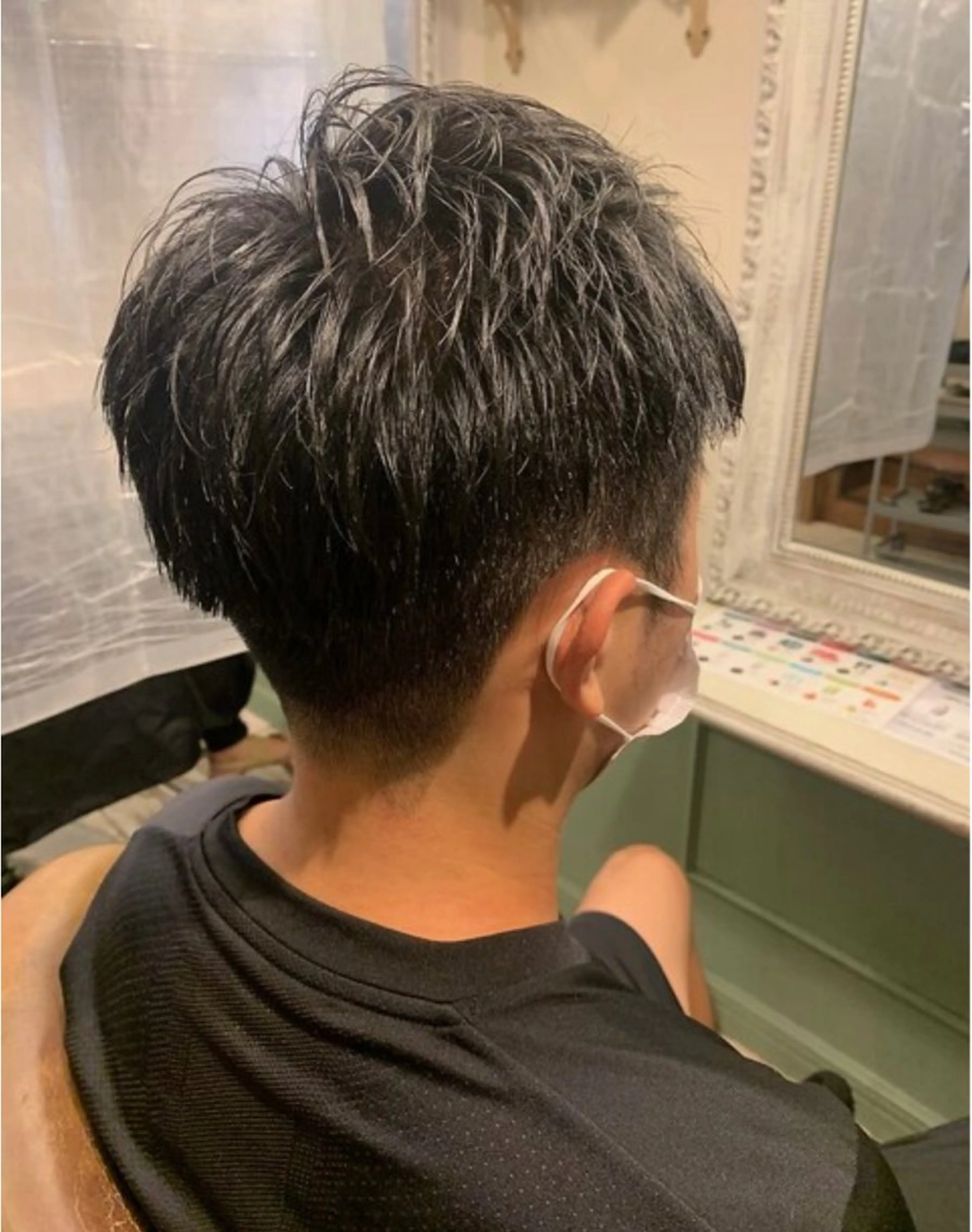 メンズ カット 小沼采唯👧🏼 海好きオヌちゃんのヘアスタイル