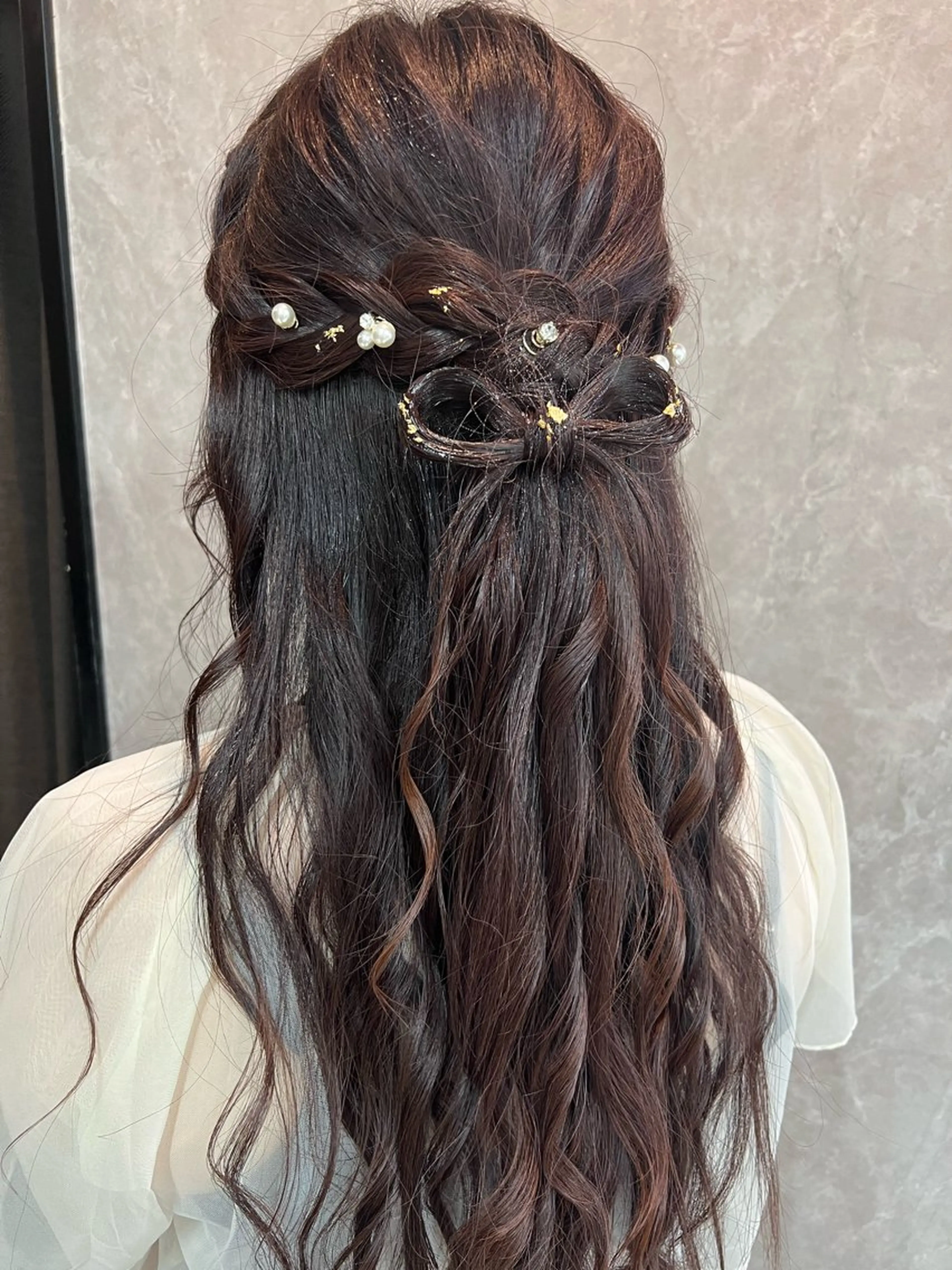 ヘアアレンジ 結婚式・ブライダル デート ヘアセット 🌻belle /JUMA🌻のヘアスタイル