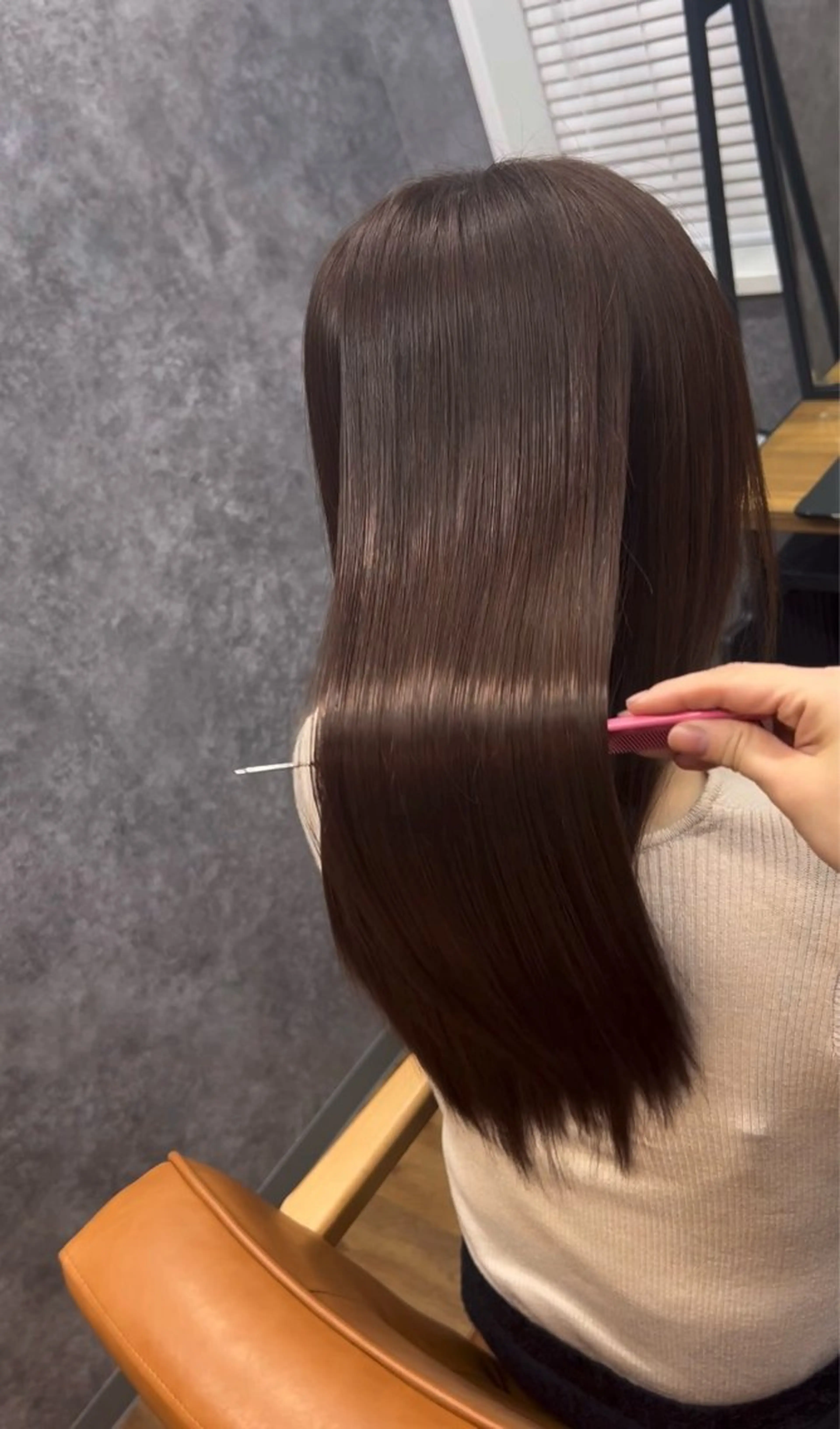 セミロング カット ヘアカラー ヘアセット cocoa【ココア】船橋所属・Cocoa船橋🦄 chinamiのヘアスタイル