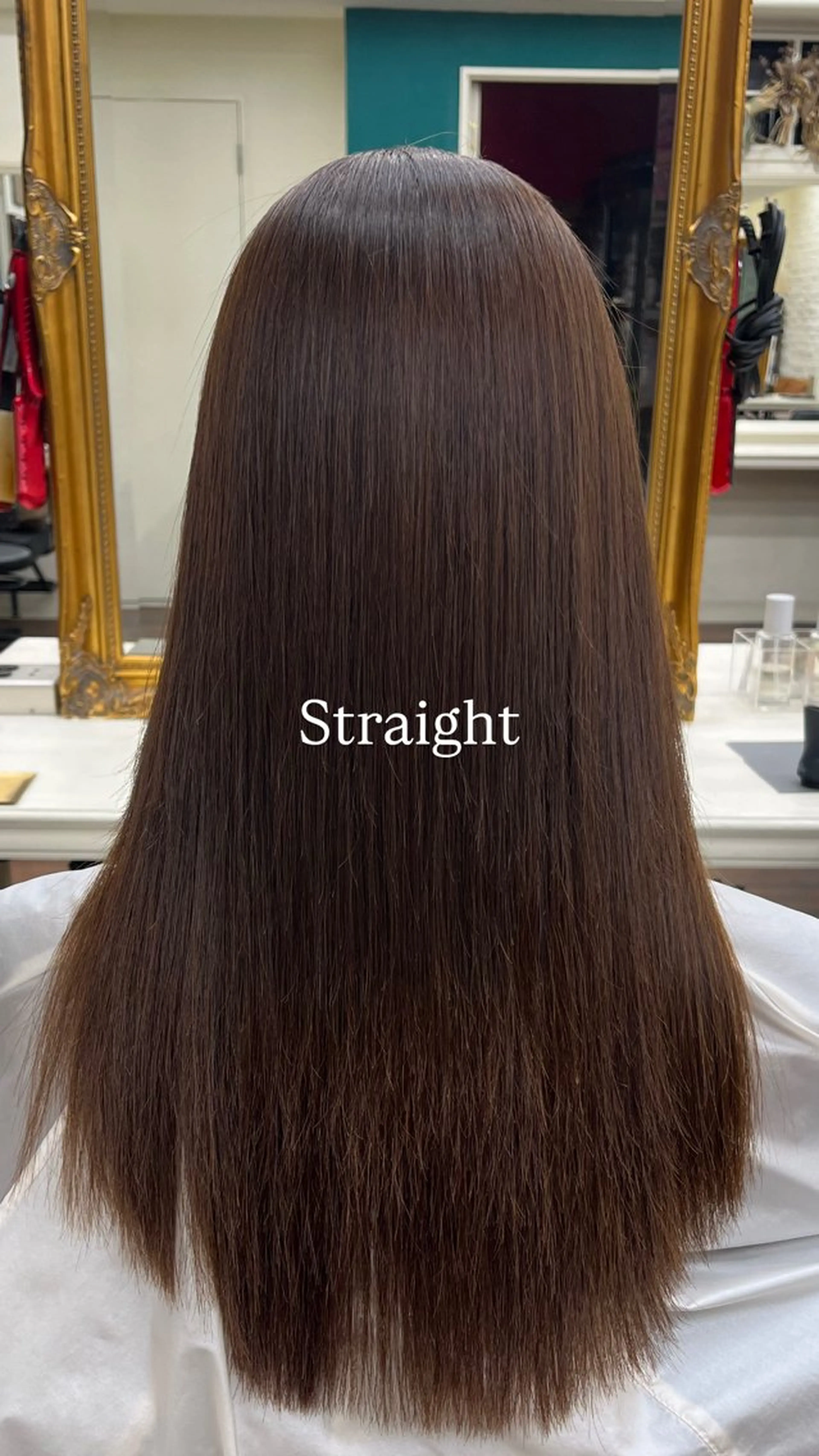 ✨髪質改善straight✨➕メンテナンスカット✂︎の写真