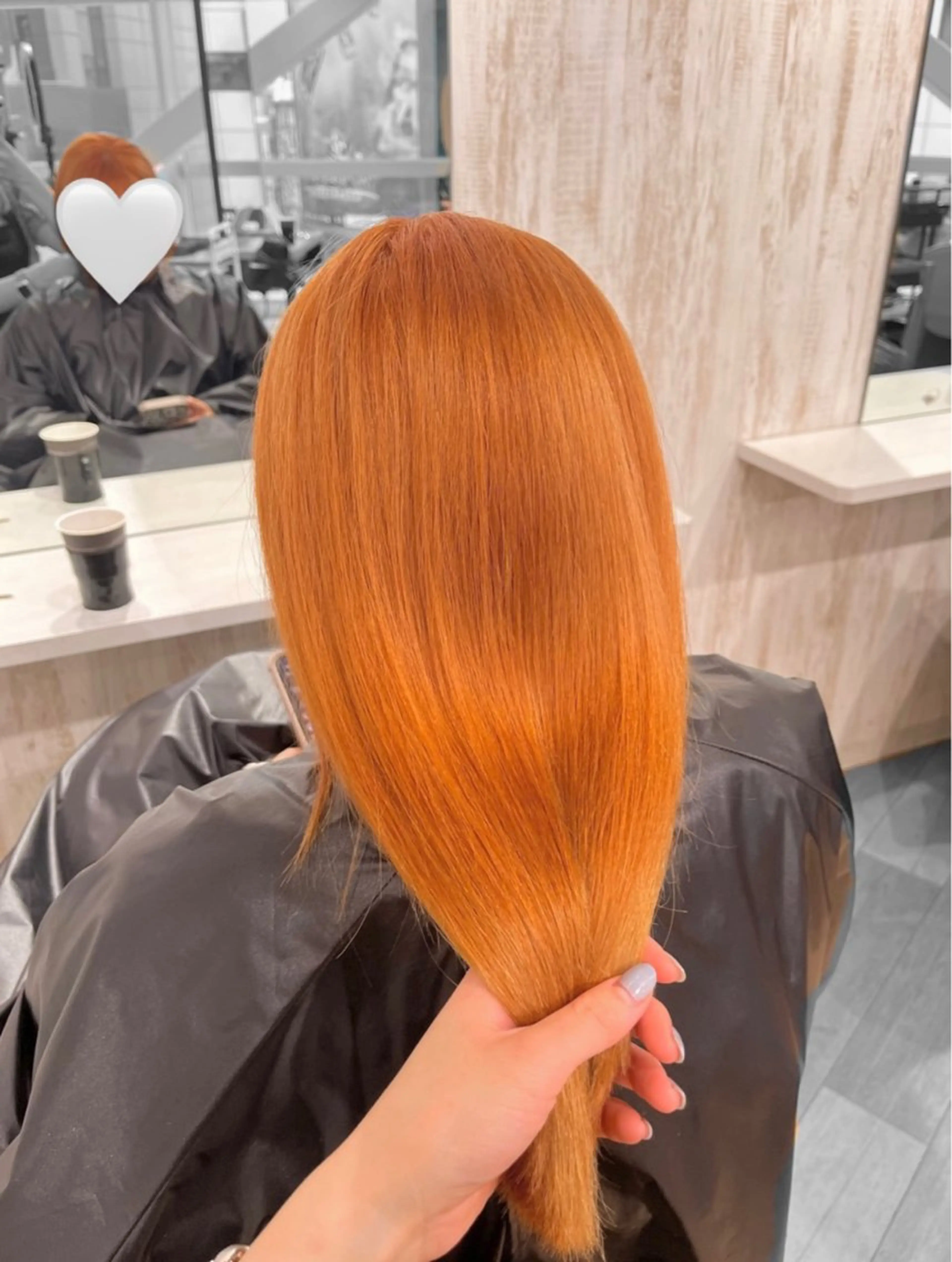 セミロング カラー 🤎HAZUKI🤎 ハイトーン✨エクステのヘアスタイル