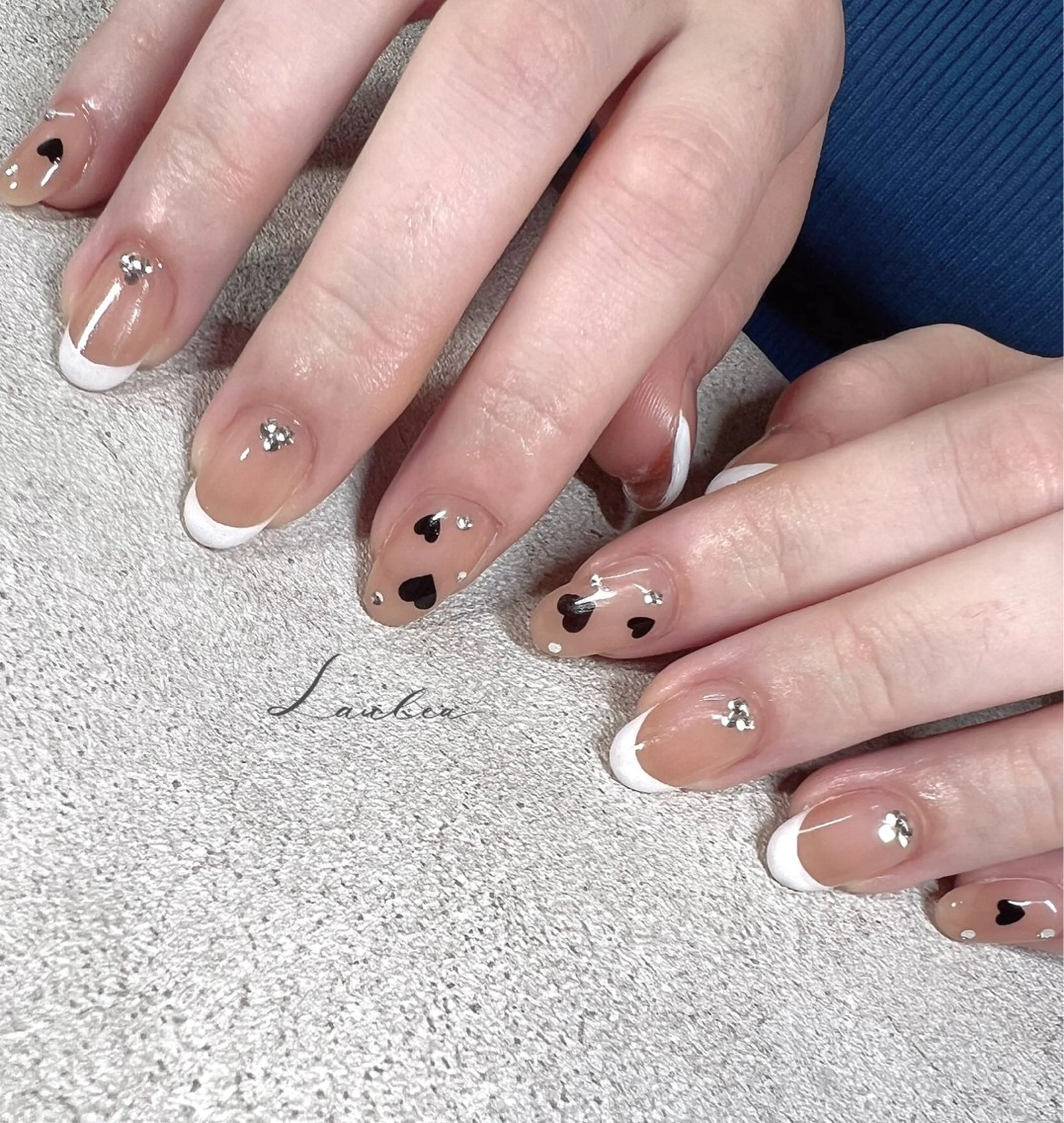 ネイル 韓国ネイル ハンドネイル nail salon Lauleaのネイルデザイン