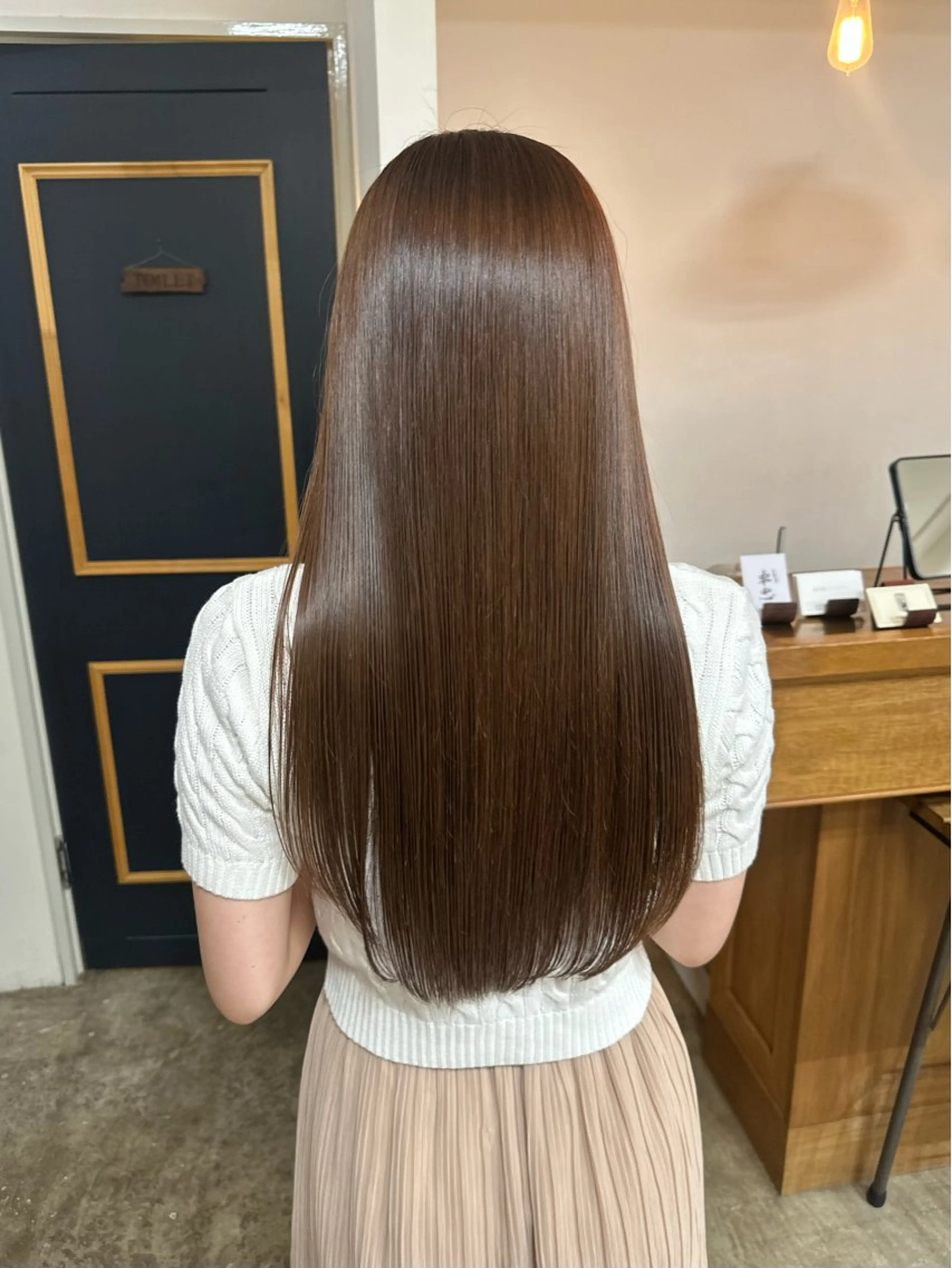 ロング カット ヘアカラー トリートメント NAGISA 🎀レディース🎀のヘアスタイル