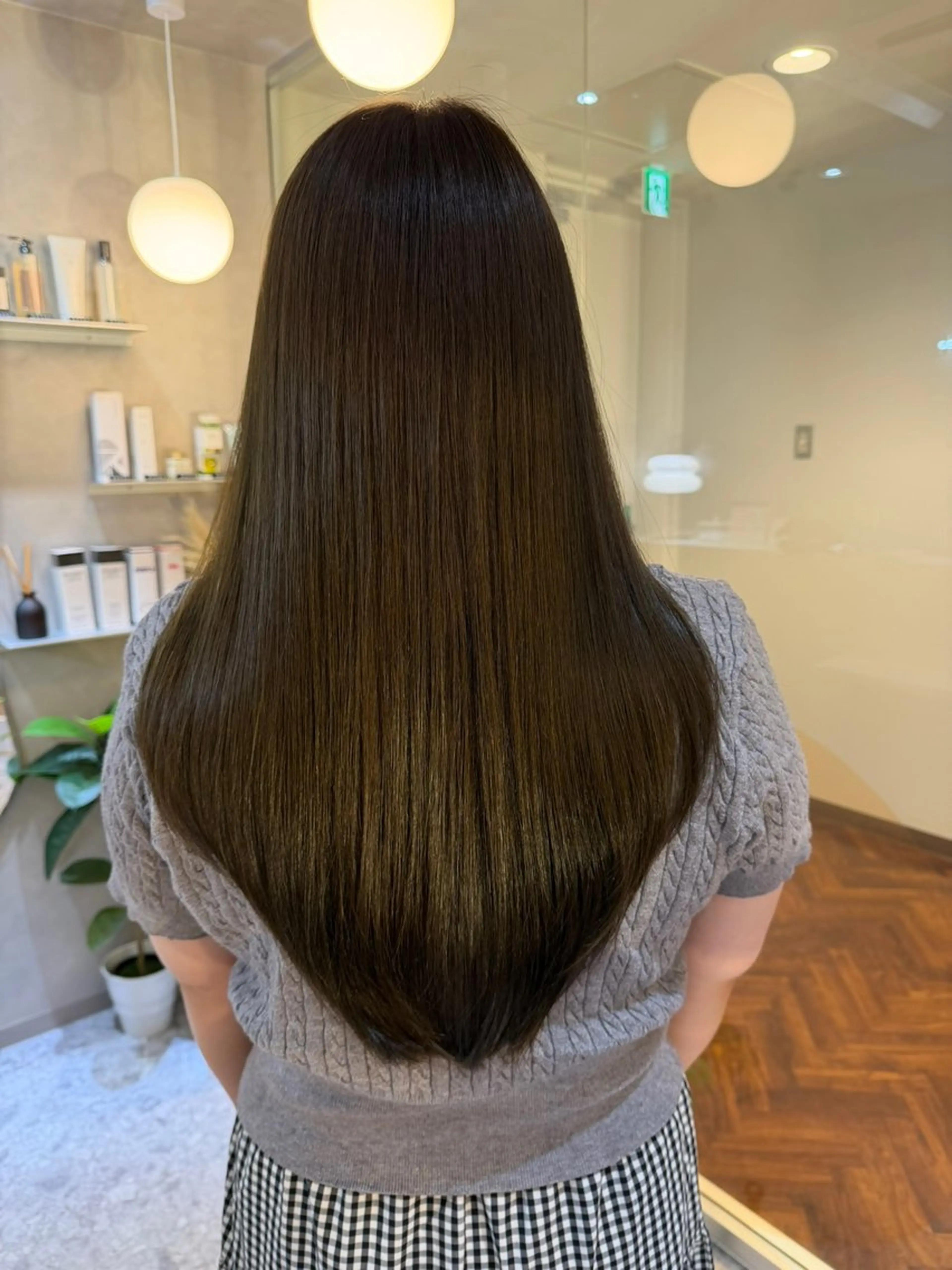 ロング カラー カット ヘアカラー トリートメント 🎀髪質改善/艶髪/ 艶カラー🎀浅田涼風のヘアスタイル