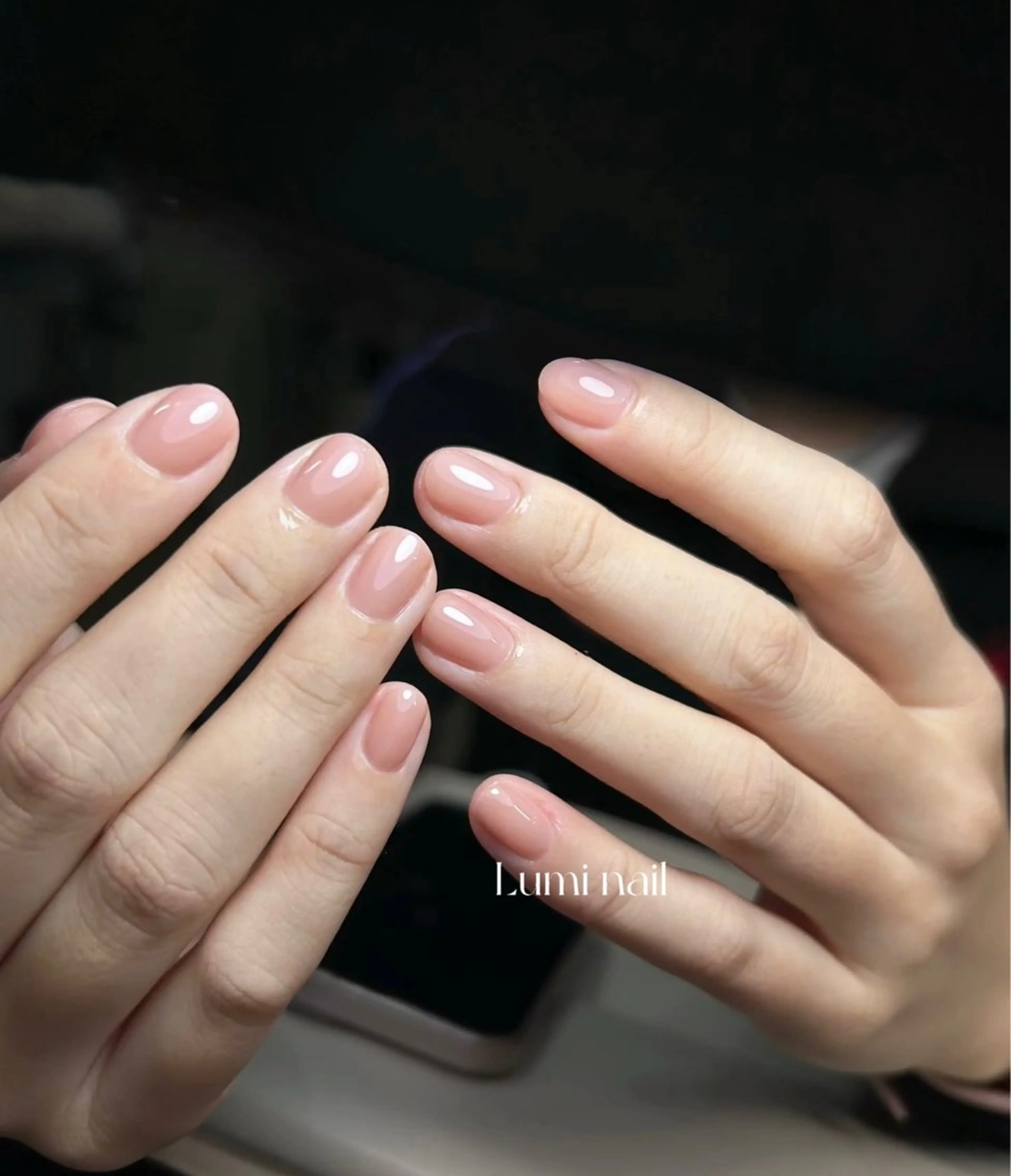 ネイル ワンカラーネイル Lumiネイルサロン所属・Luminail 新小岩のネイルデザイン