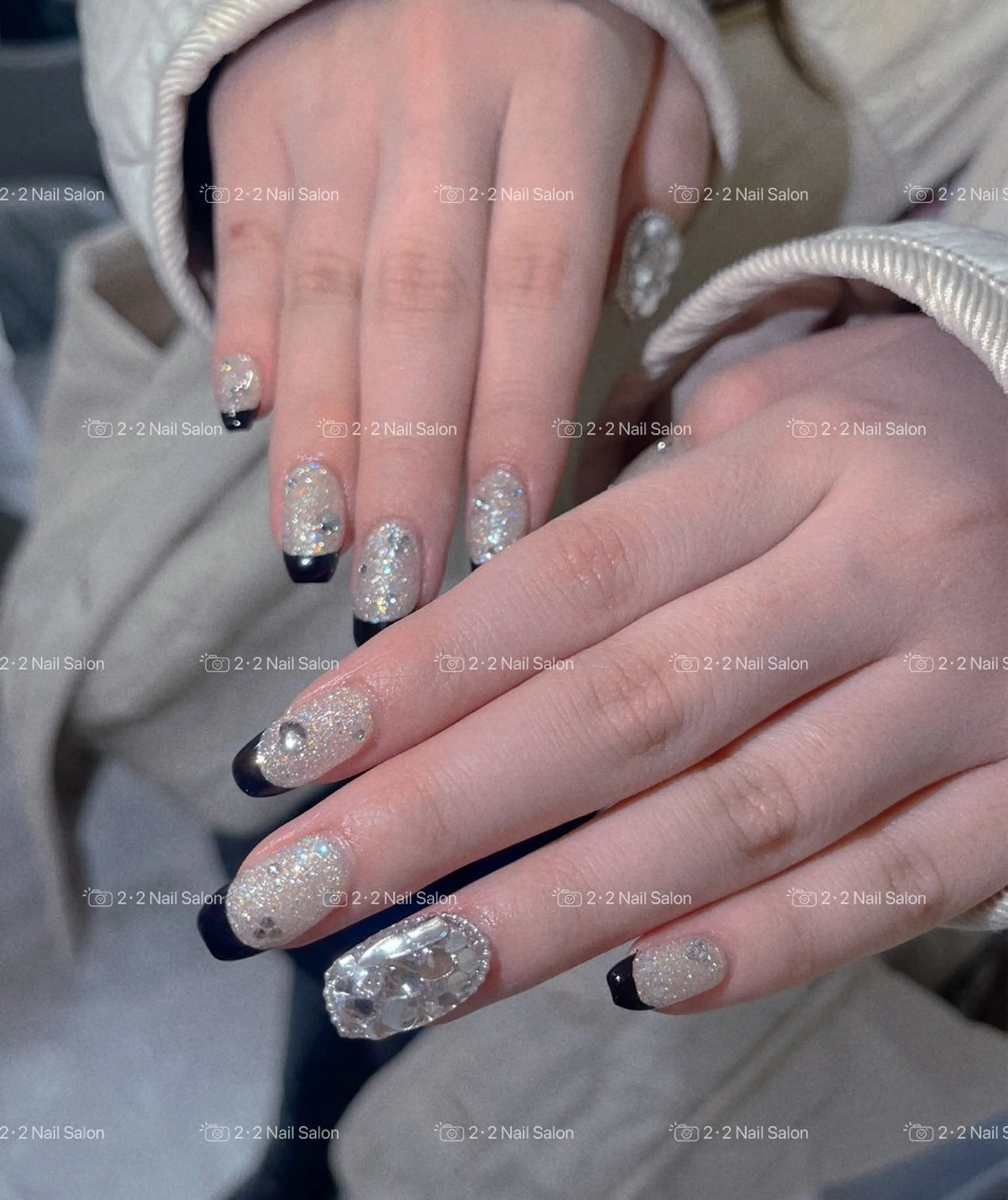 ネイル ハンドネイル 🦋y y Nail 🤍のネイルデザイン