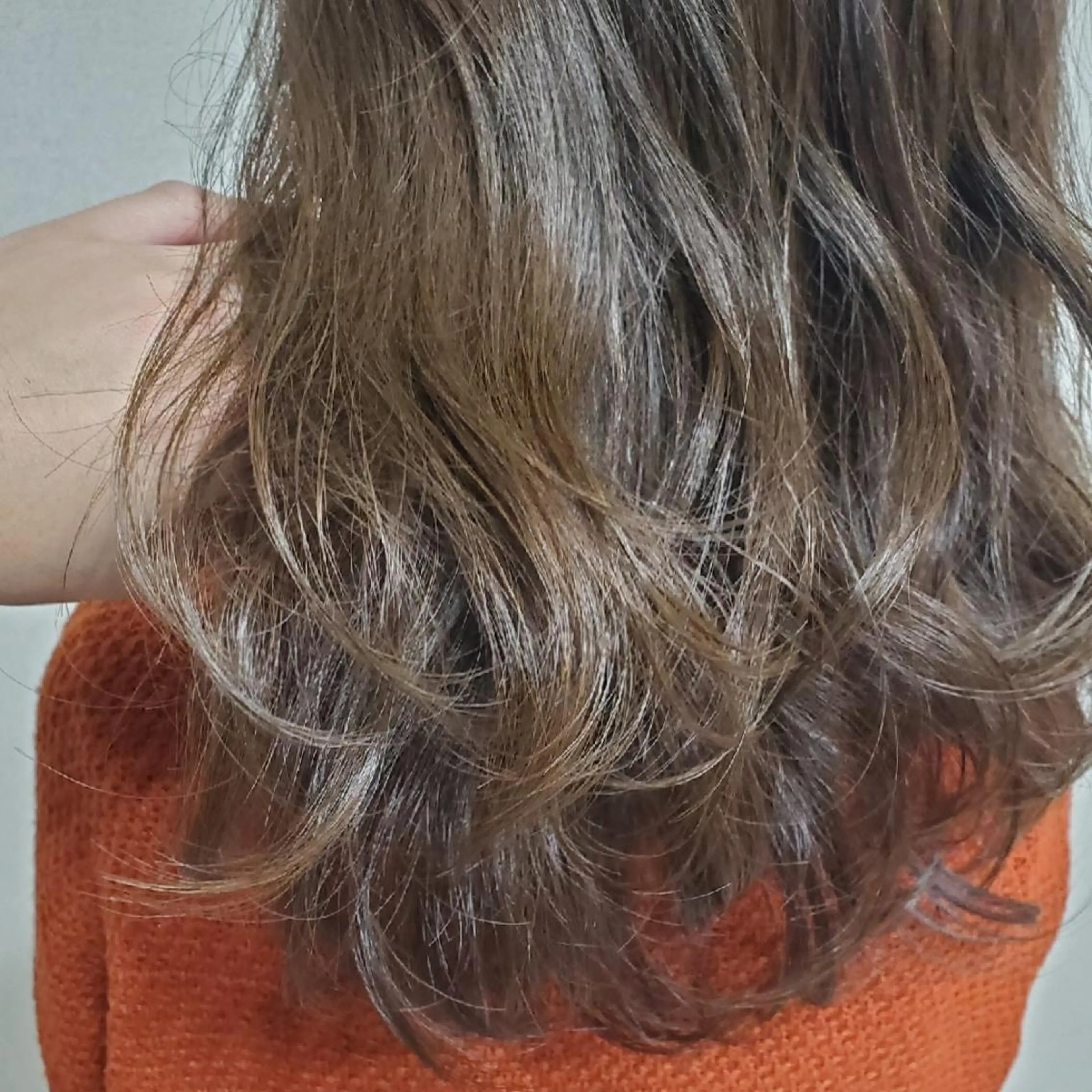 セミロング ヘアアレンジ カラー See by merのマツエク・マツパデザイン